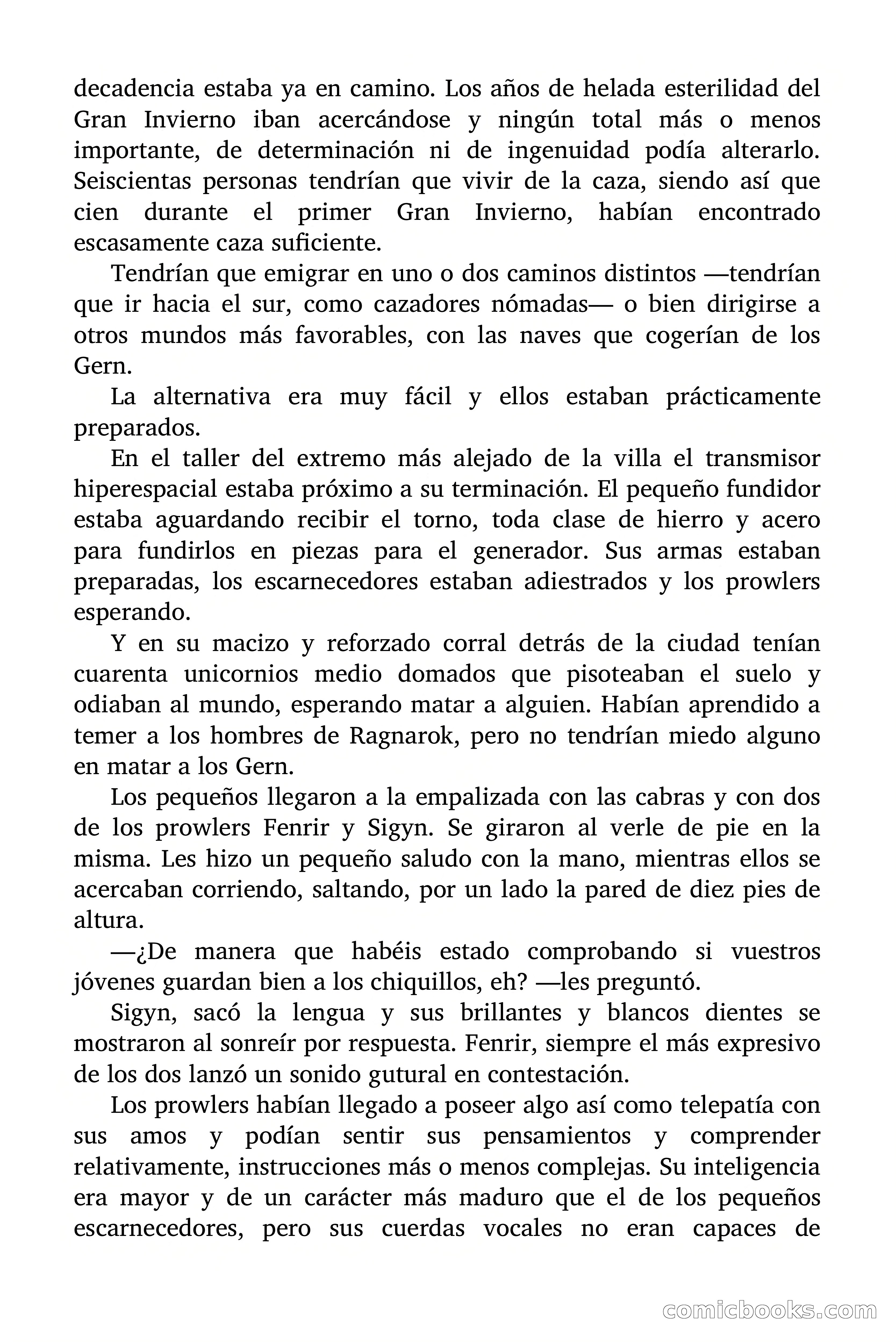 Prisión espacial — page 146 of 177