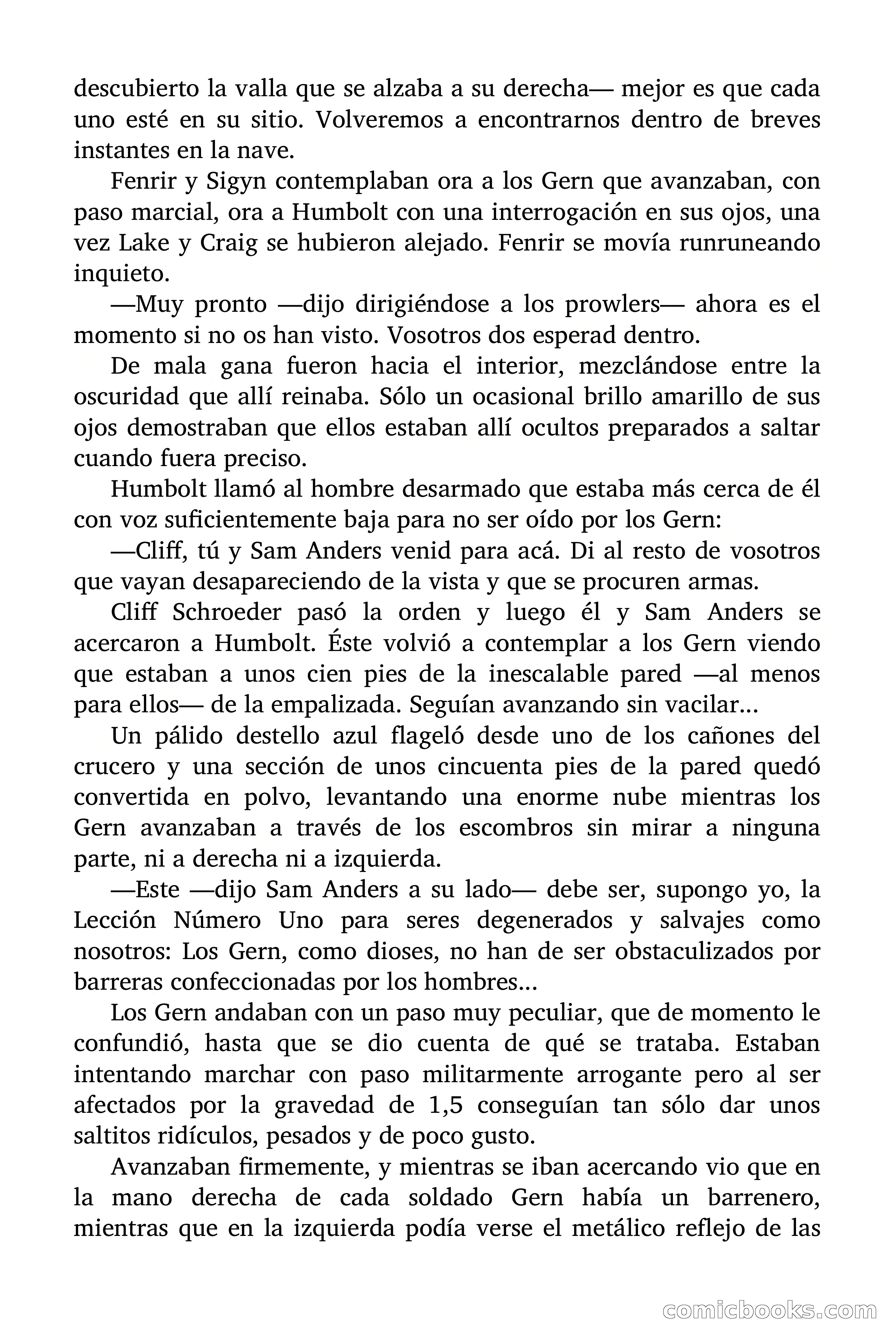 Prisión espacial — page 153 of 177