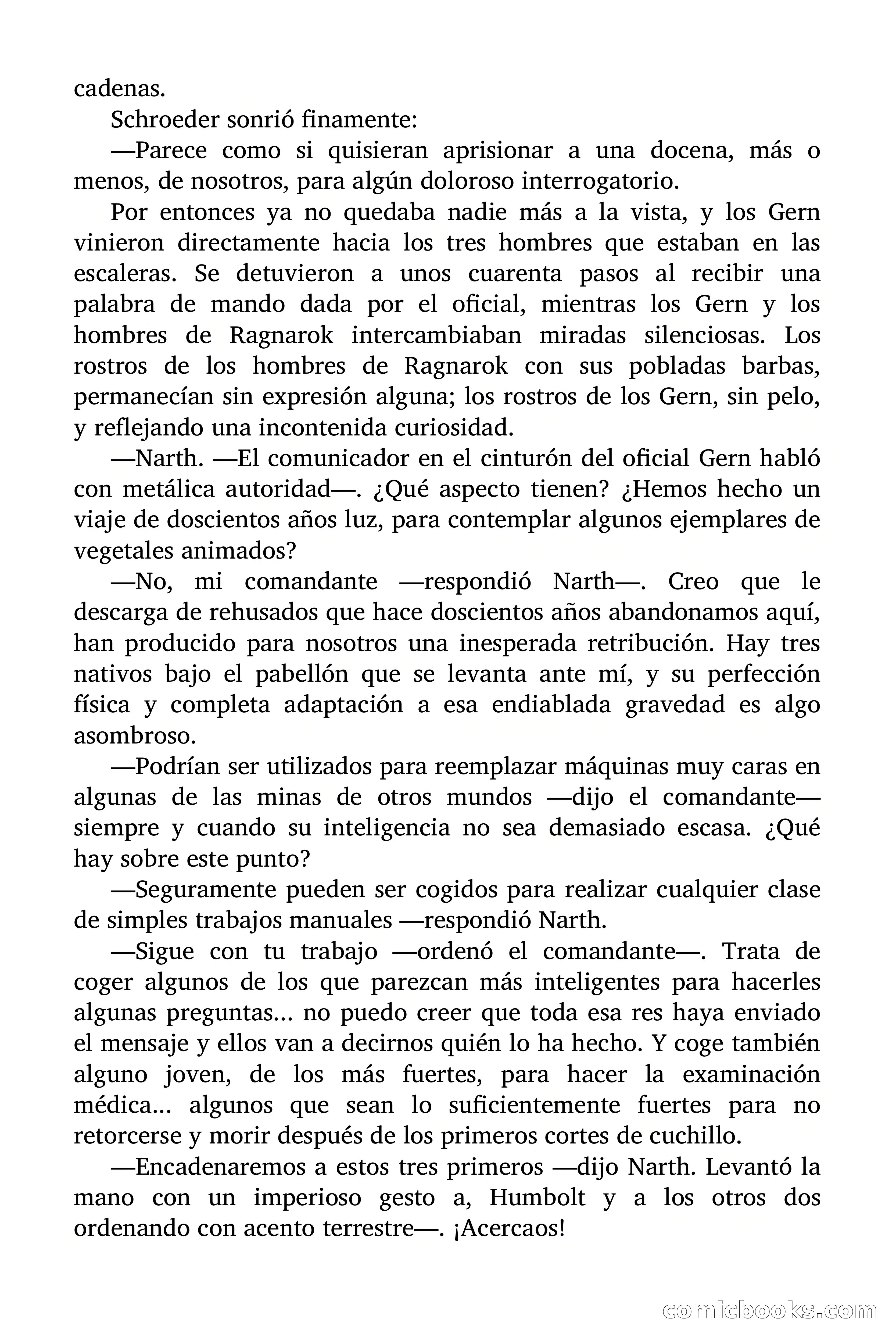 Prisión espacial — page 154 of 177