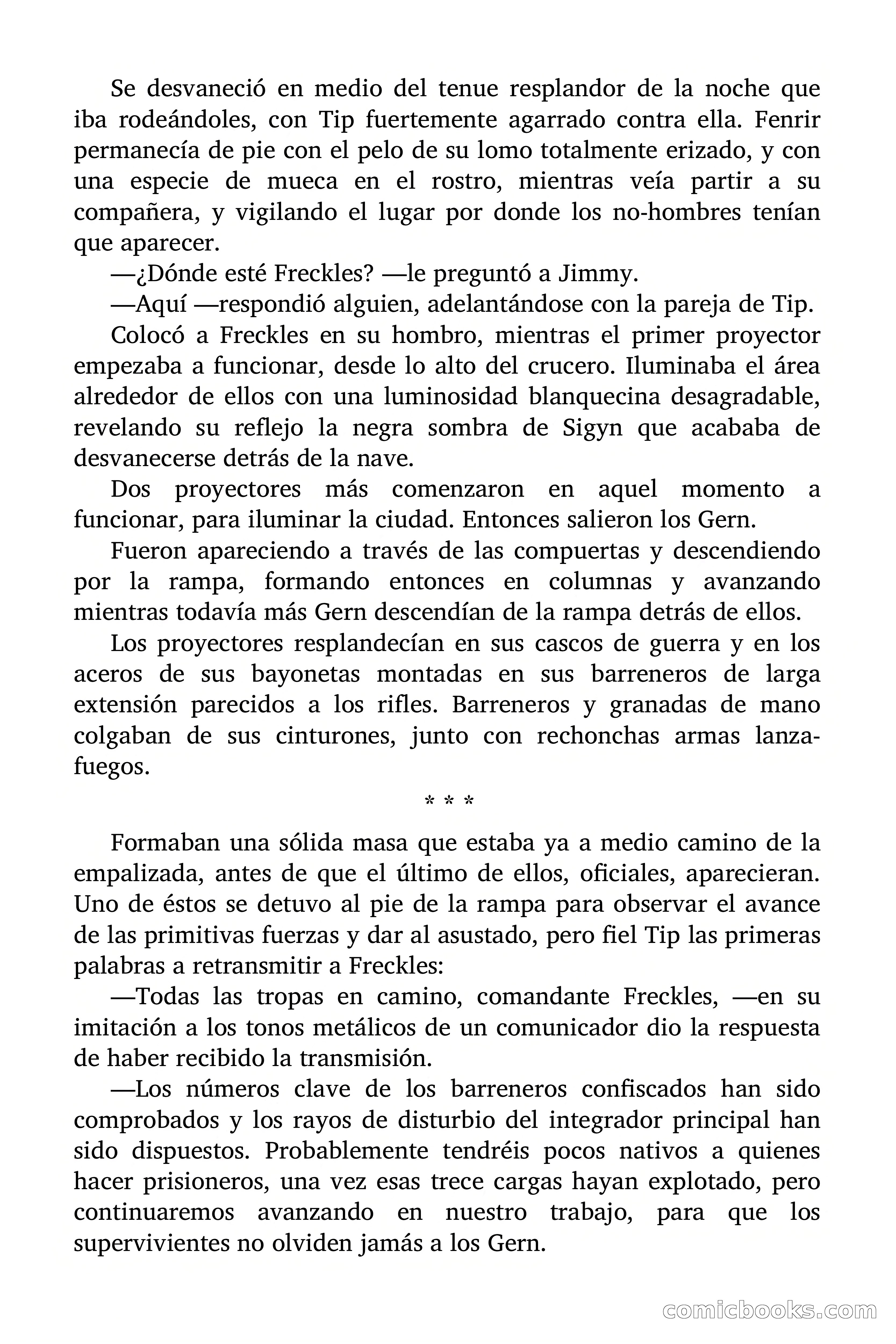 Prisión espacial — page 158 of 177