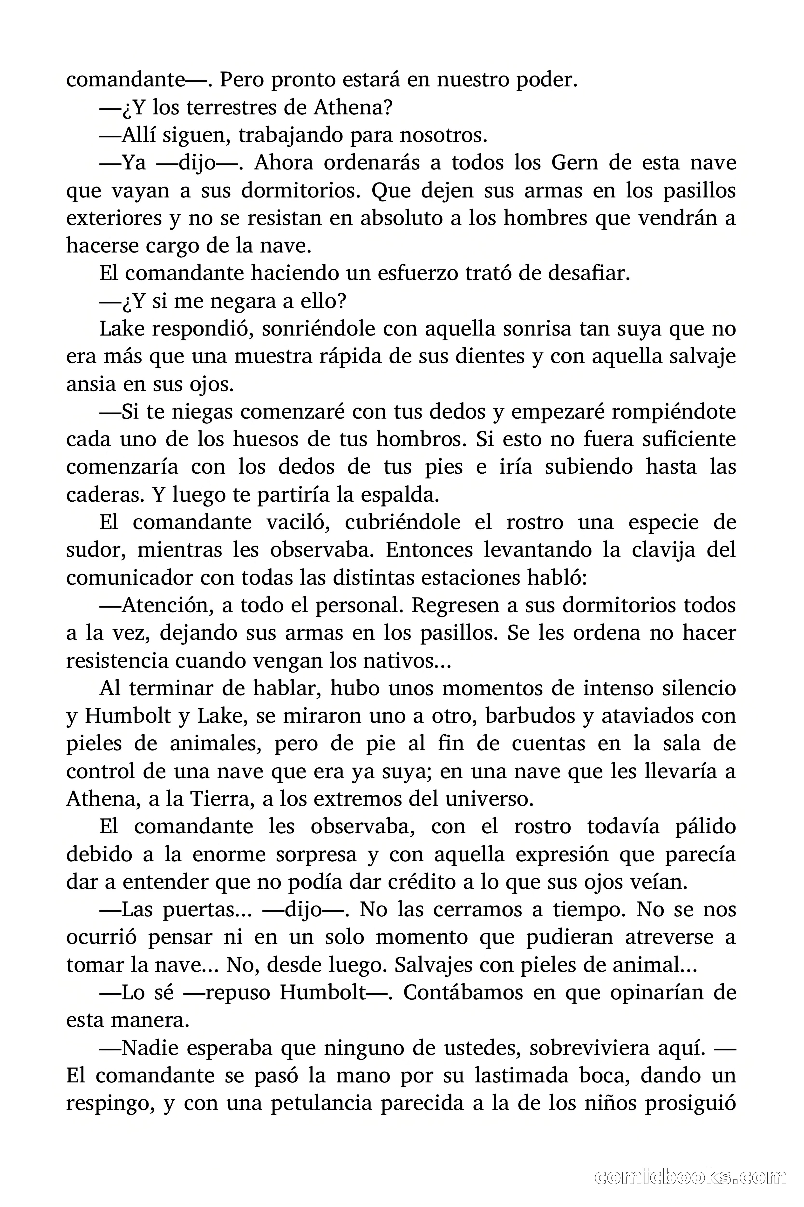Prisión espacial — page 165 of 177