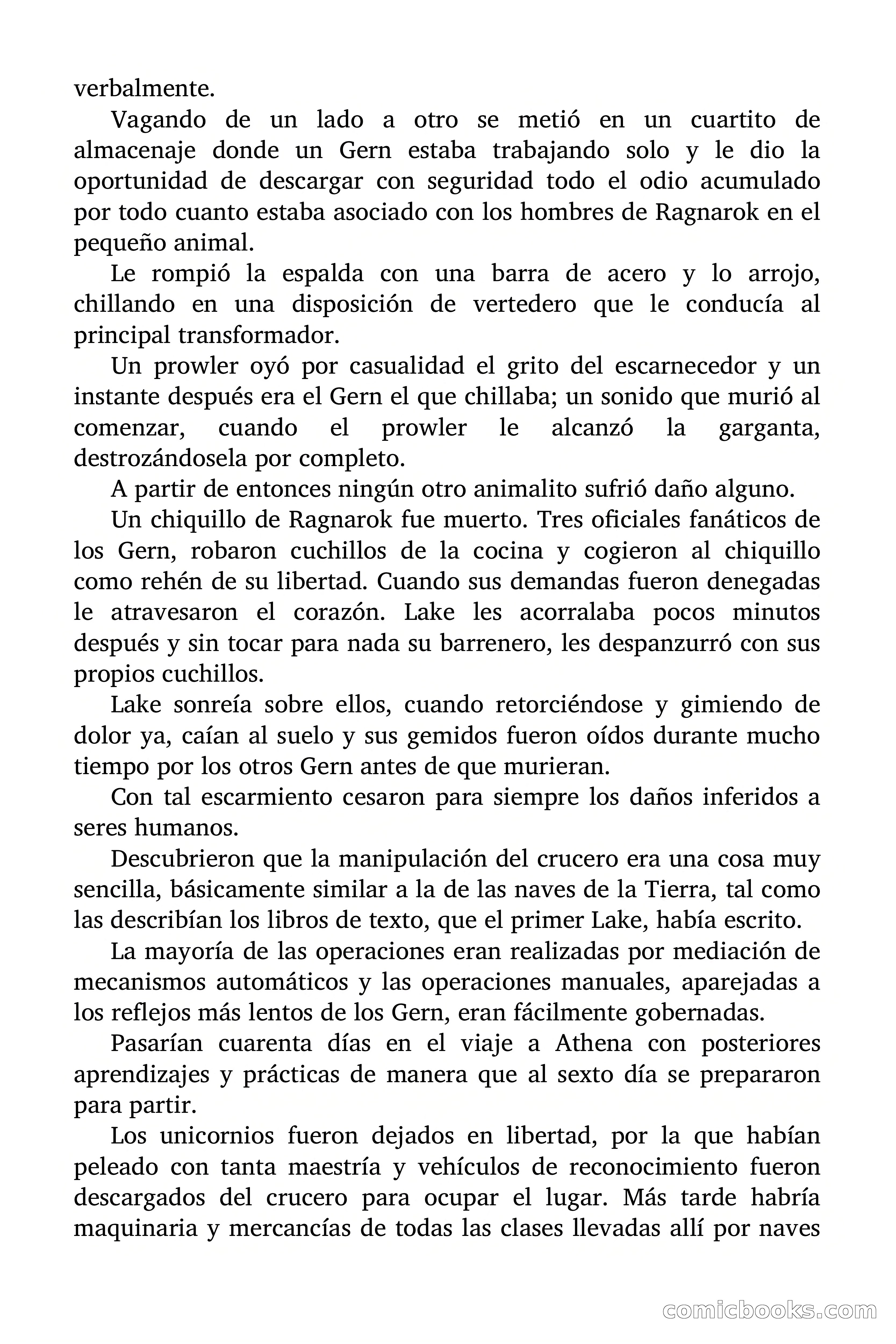 Prisión espacial — page 167 of 177