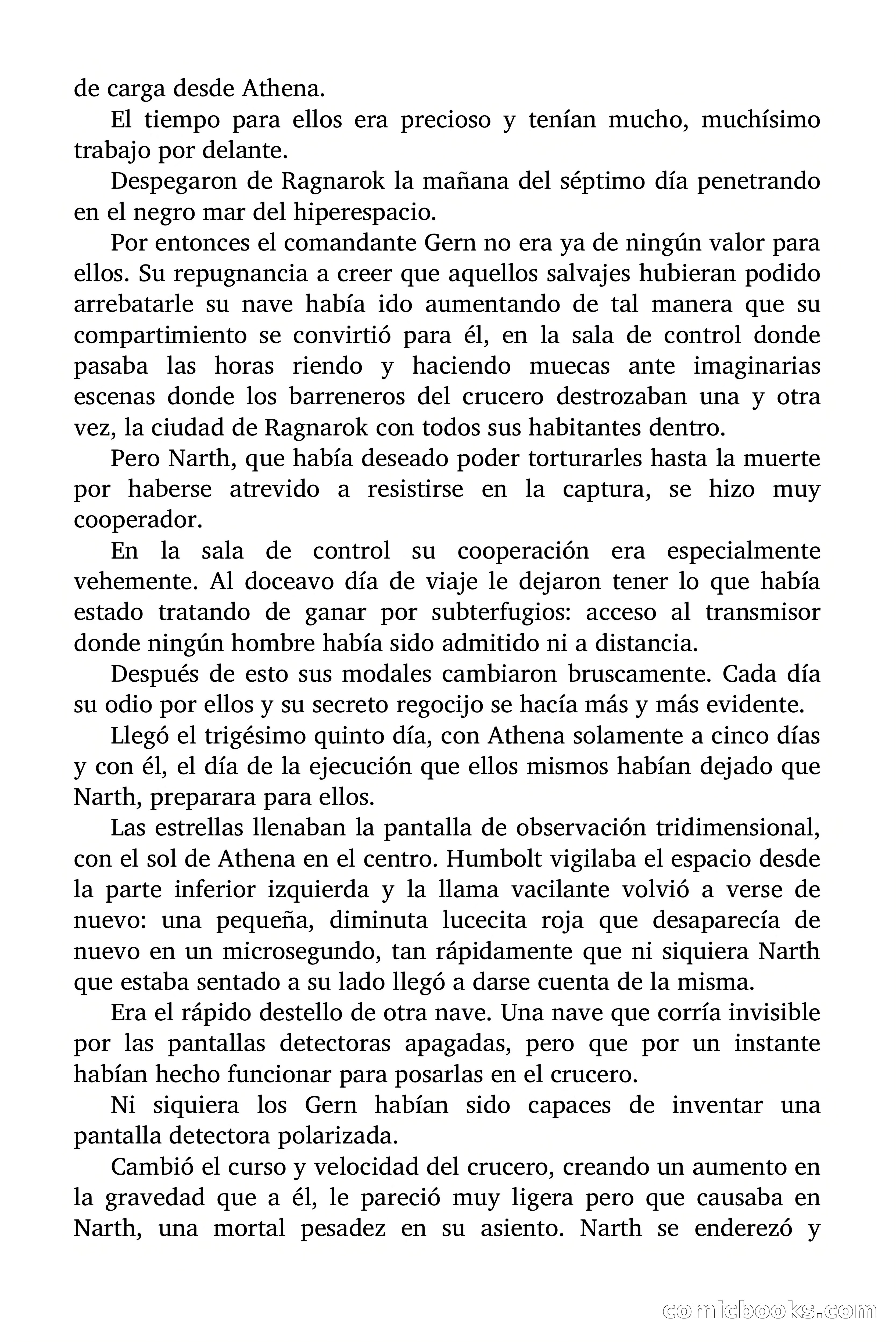 Prisión espacial — page 168 of 177