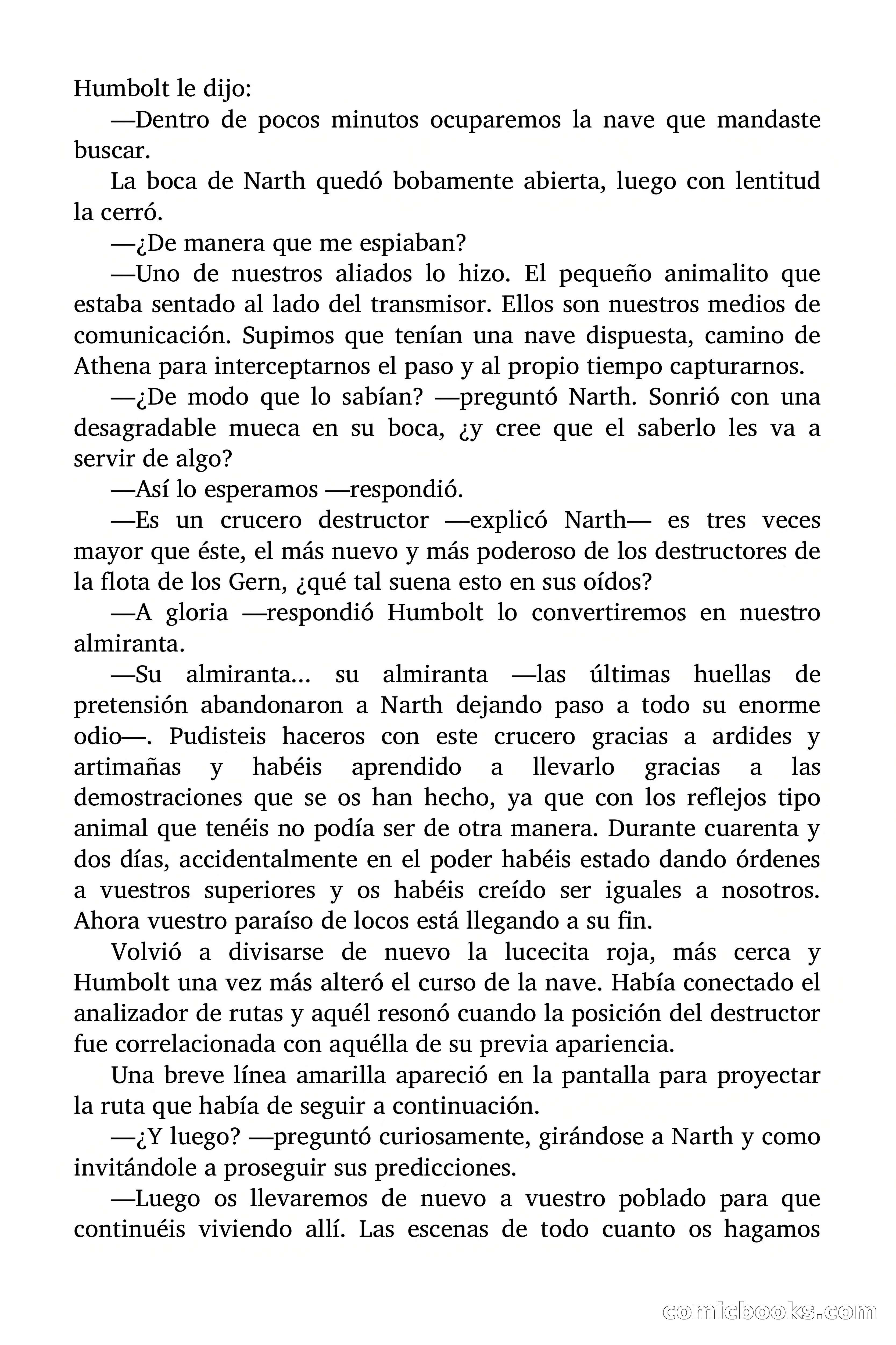 Prisión espacial — page 169 of 177