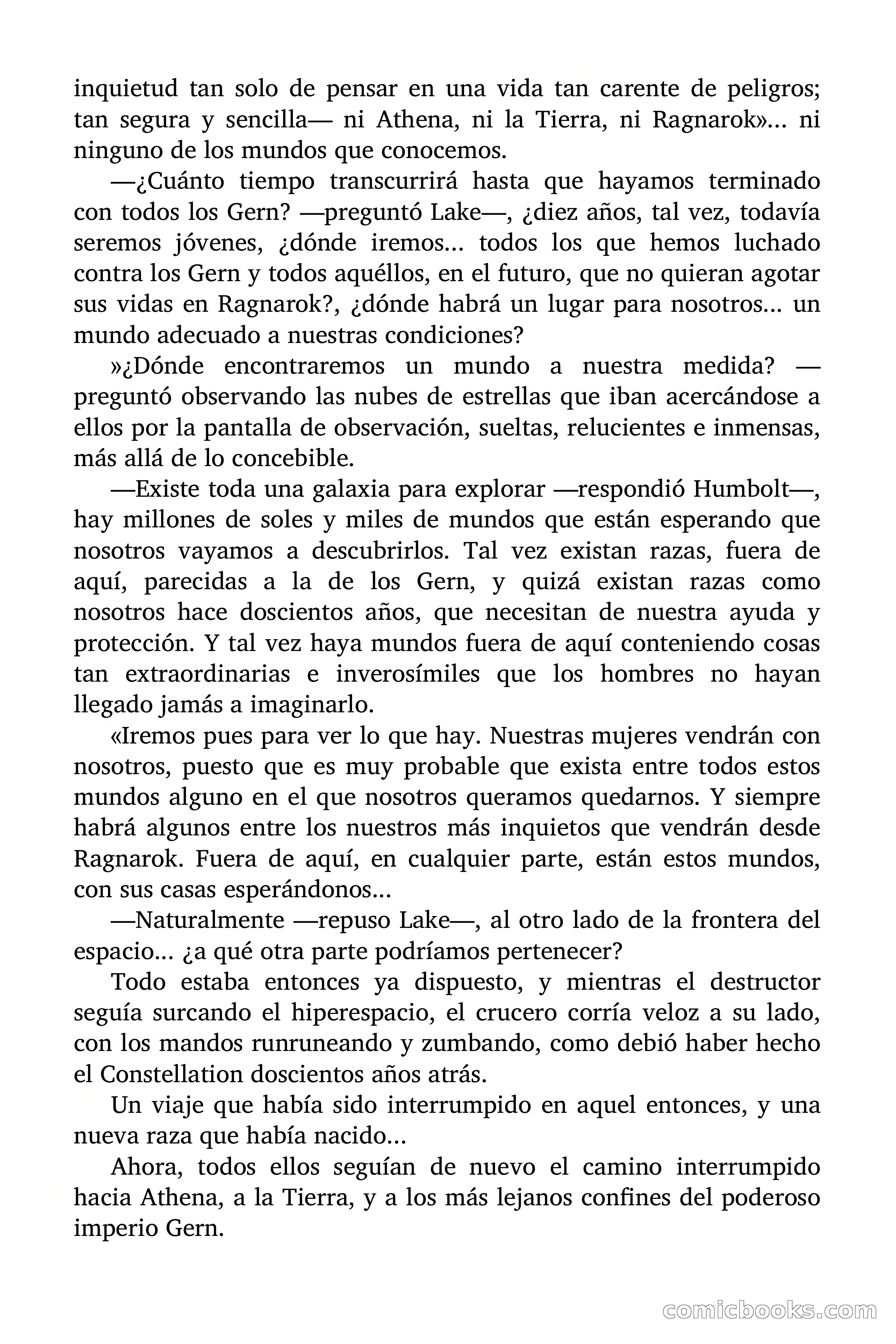 Prisión espacial — page 176 of 177