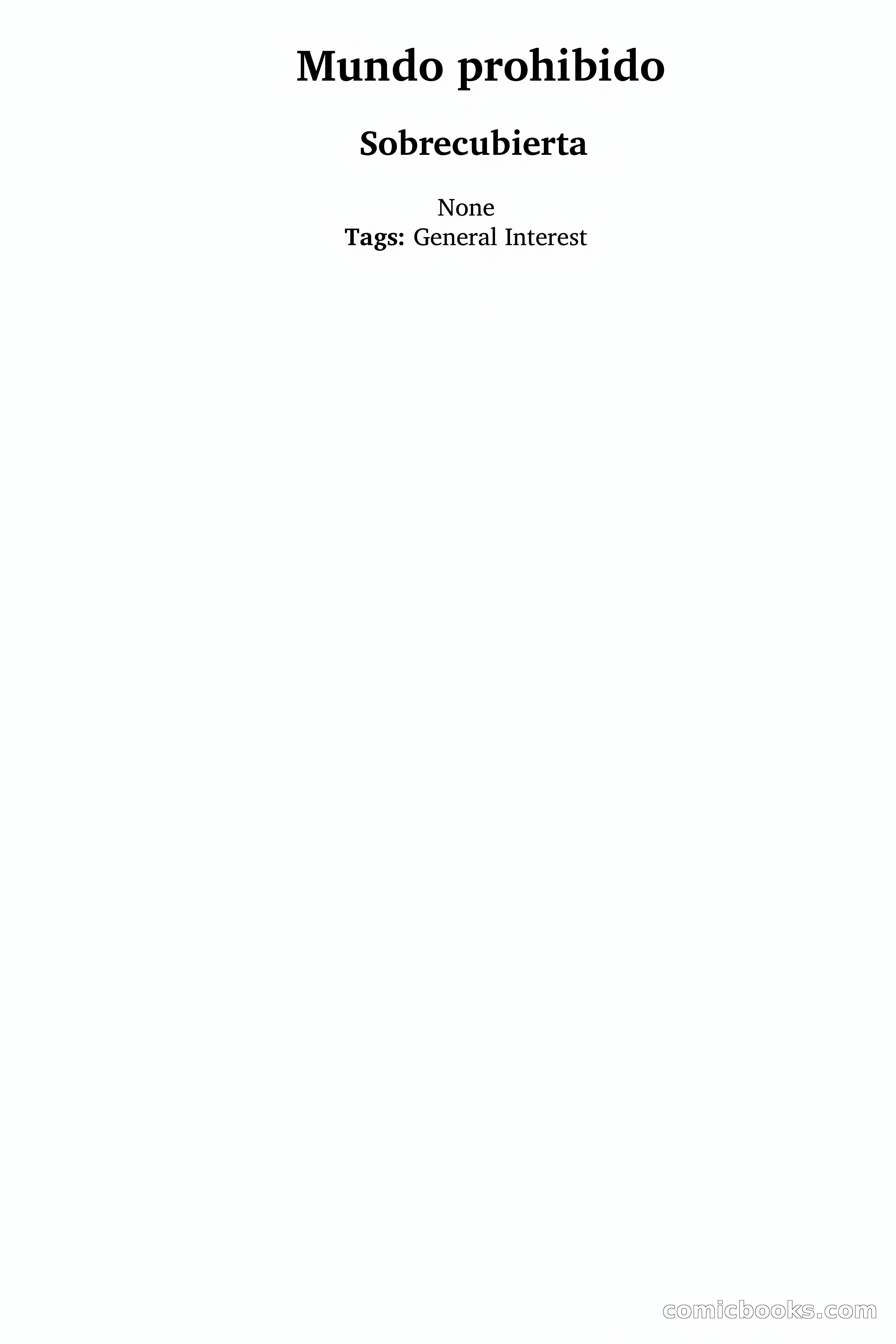 Mundo Prohibido — page 2 of 101