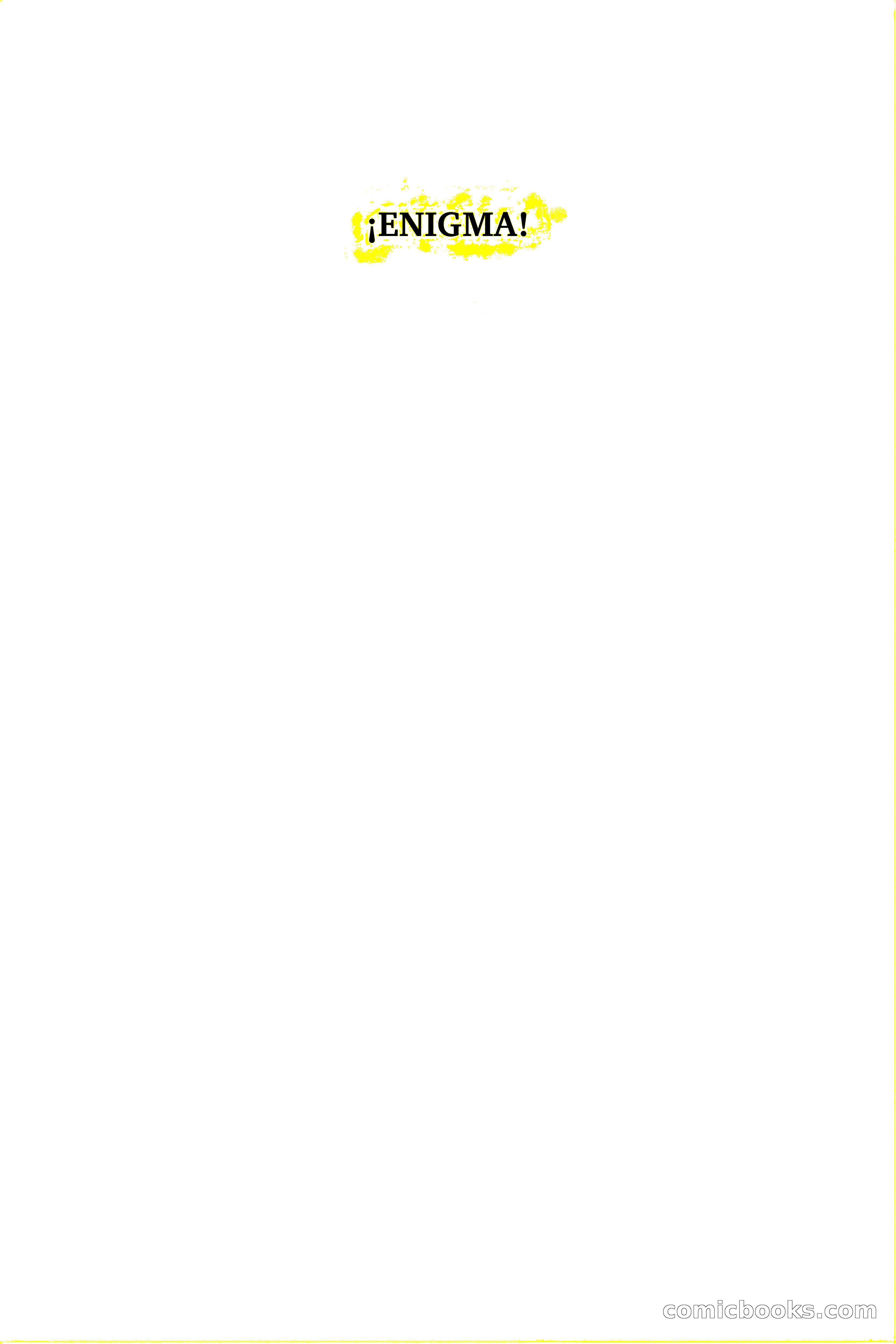 ¡Enigma! — page 5 of 144