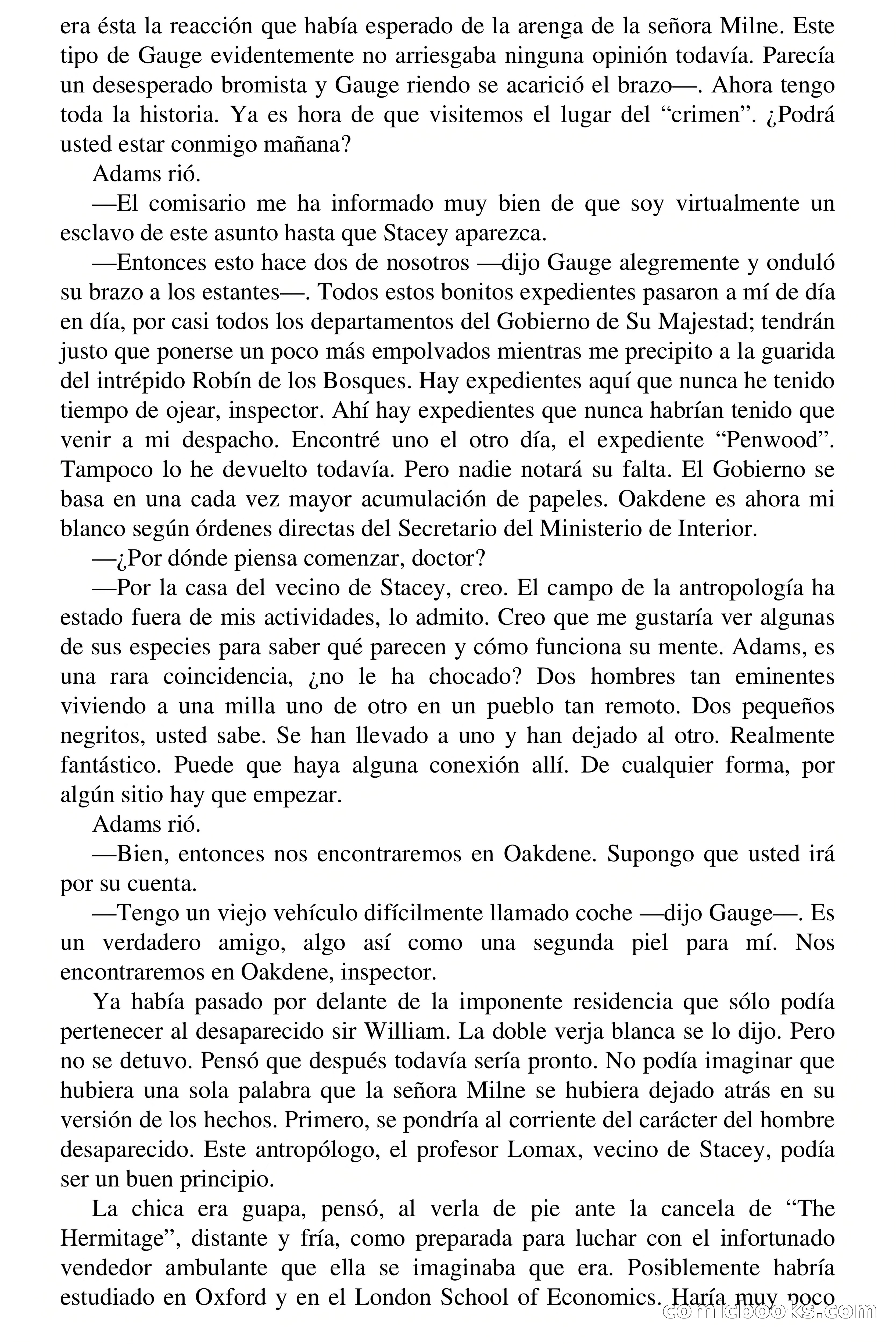 Silenciosa invasión — page 19 of 126