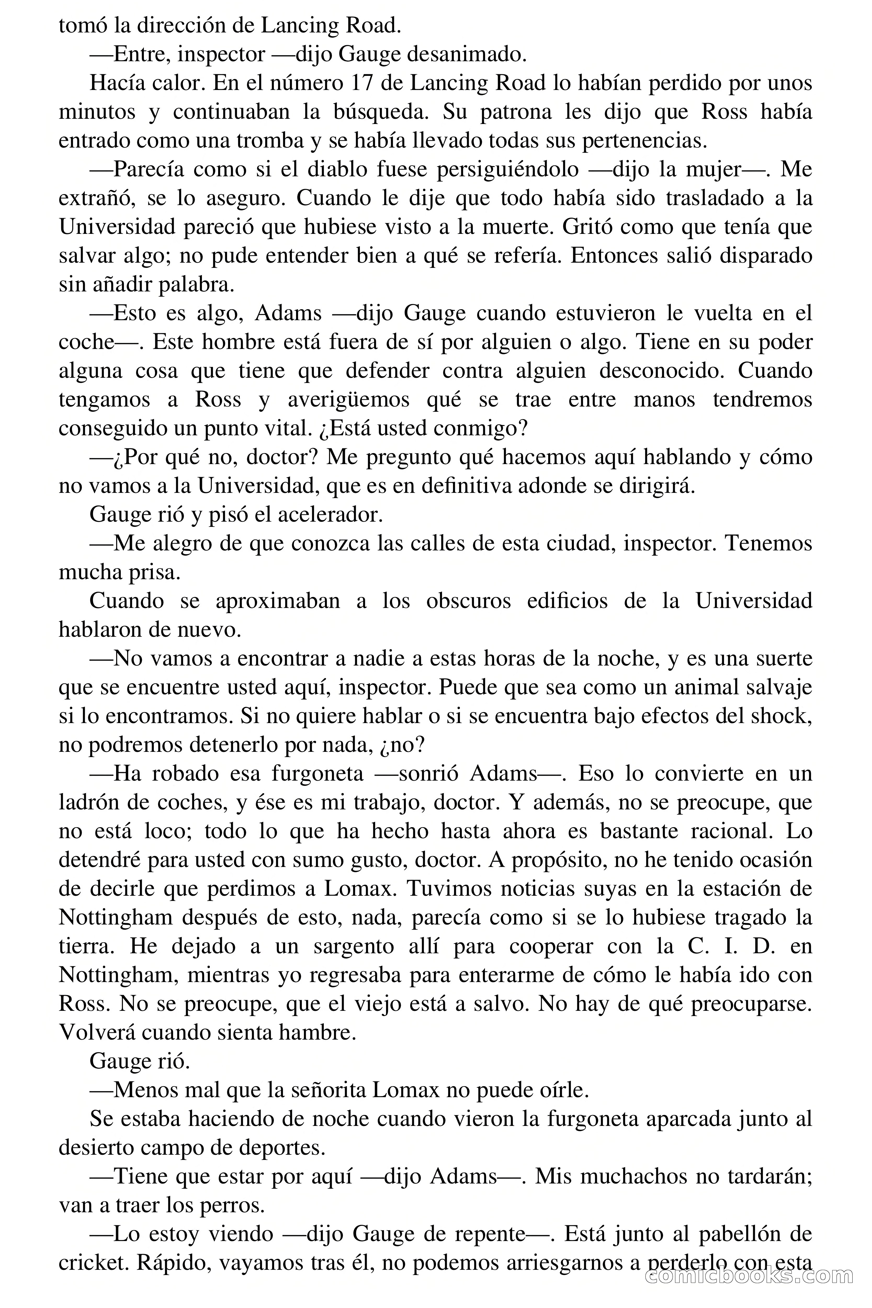 Silenciosa invasión — page 36 of 126