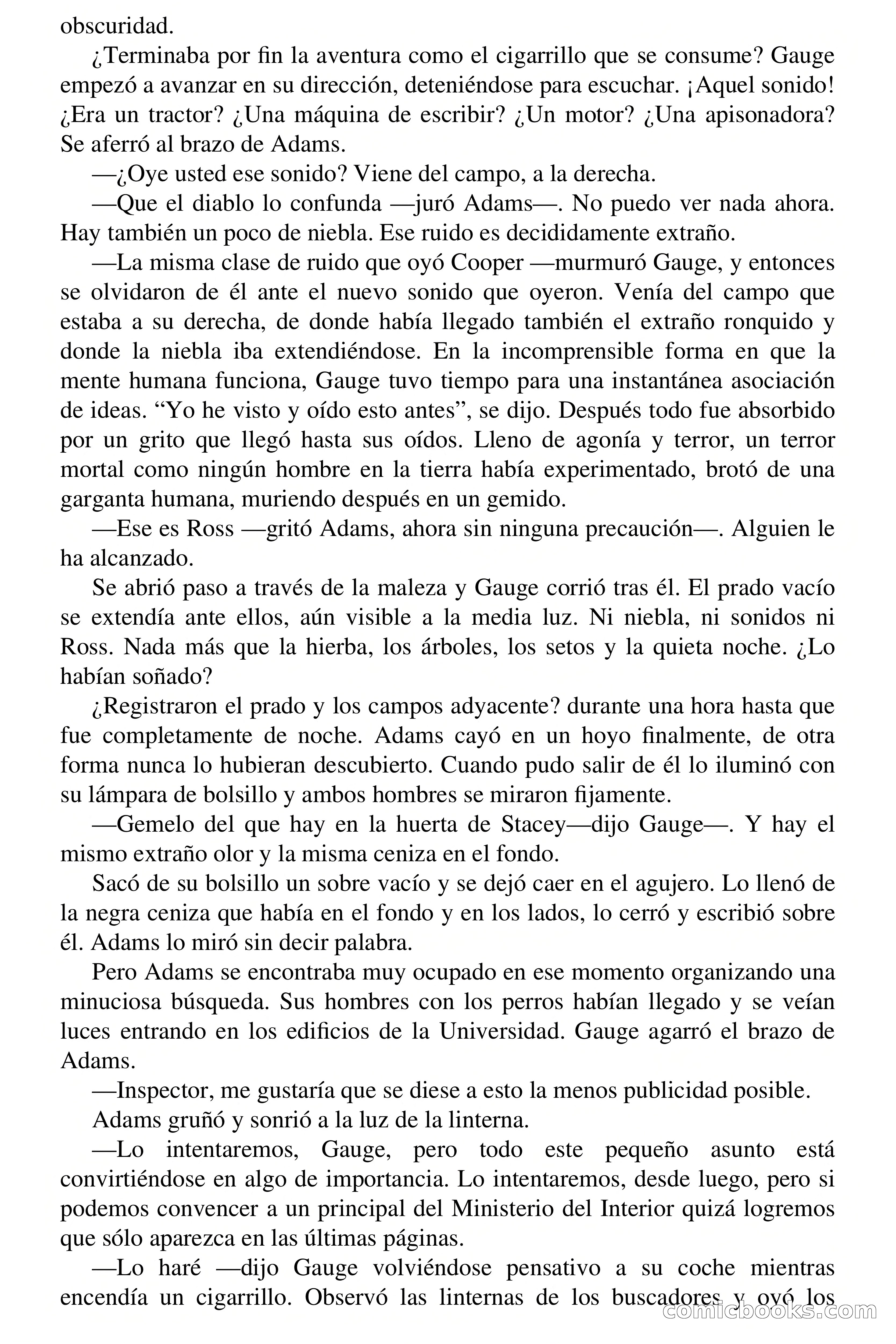 Silenciosa invasión — page 37 of 126