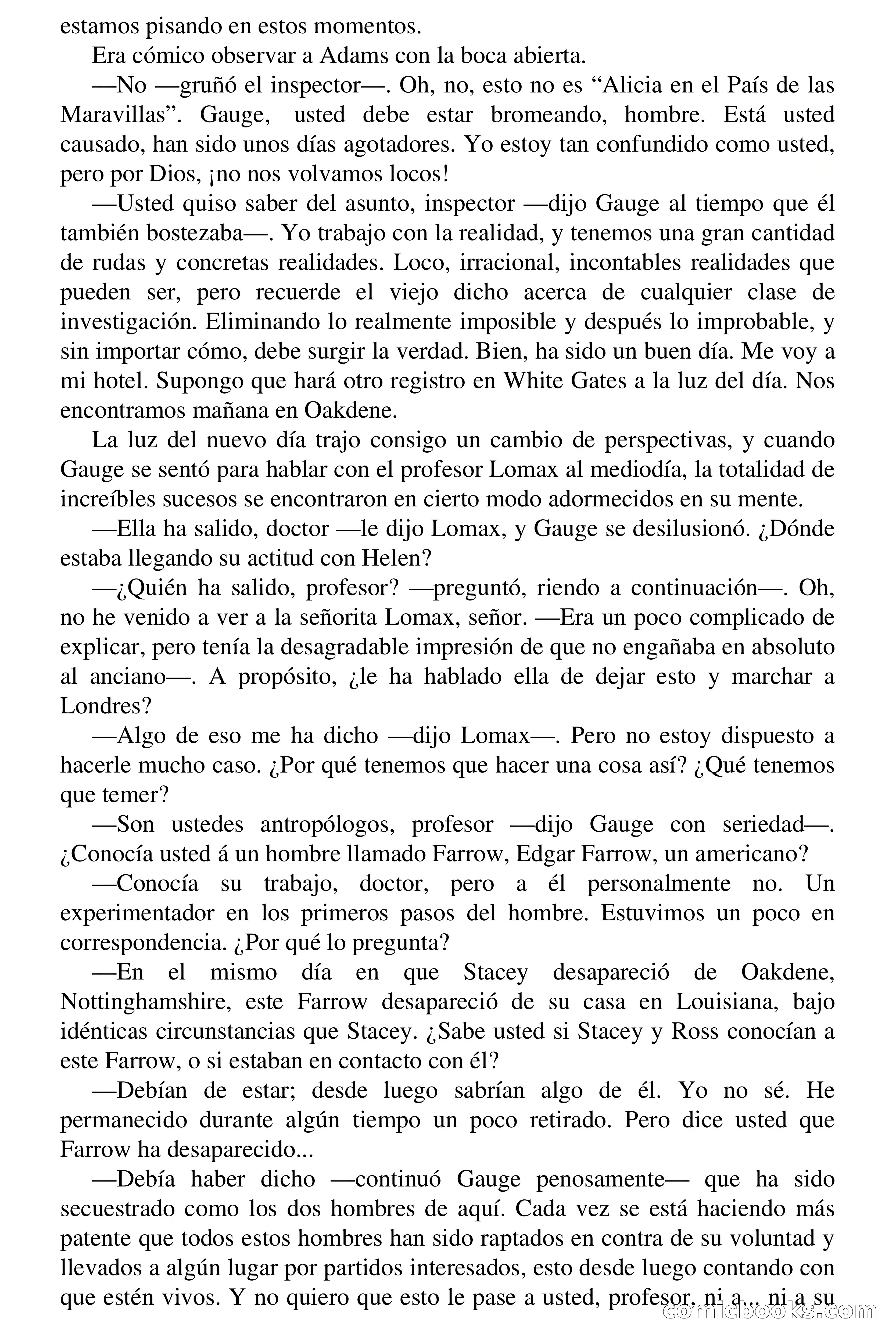 Silenciosa invasión — page 58 of 126