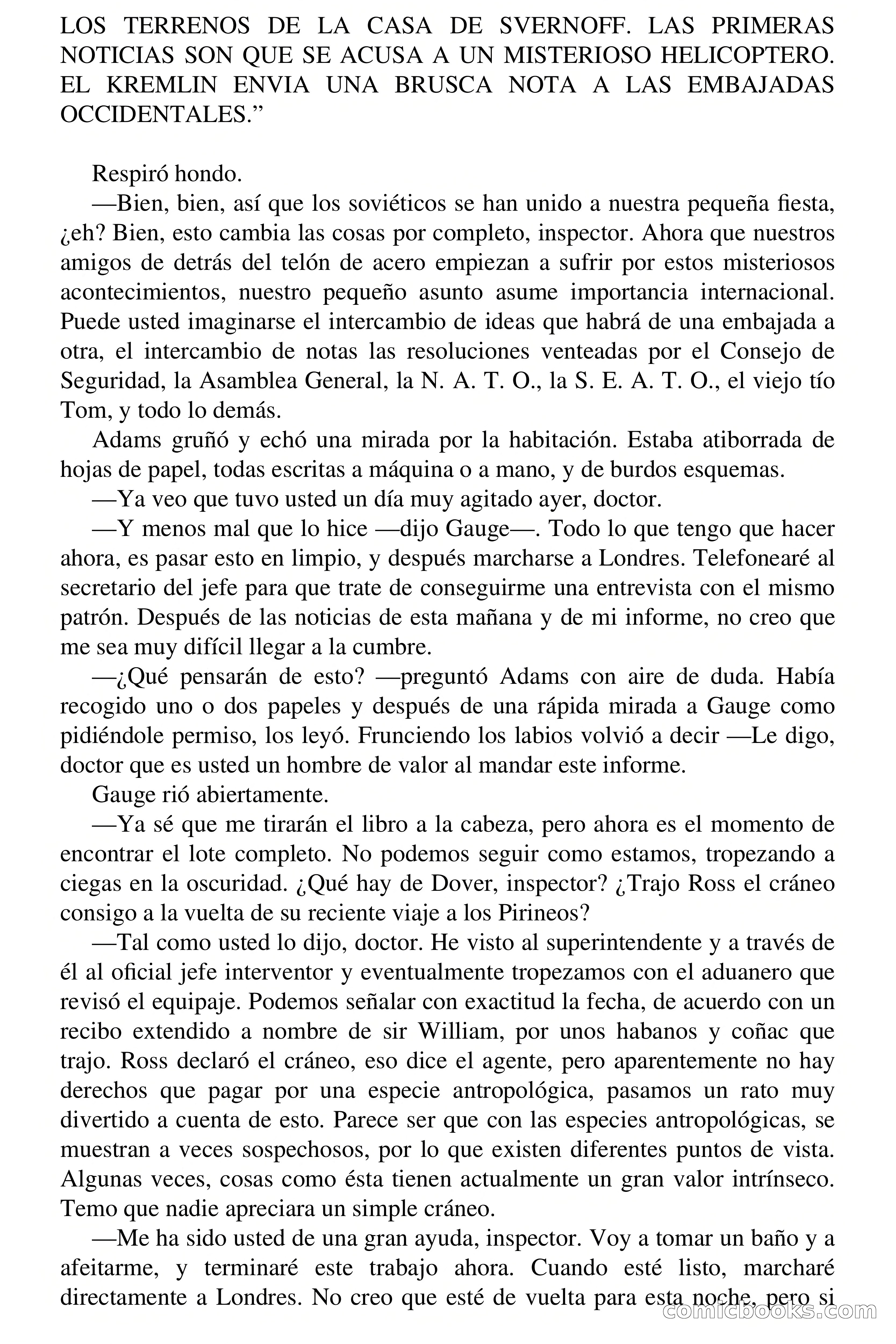 Silenciosa invasión — page 75 of 126