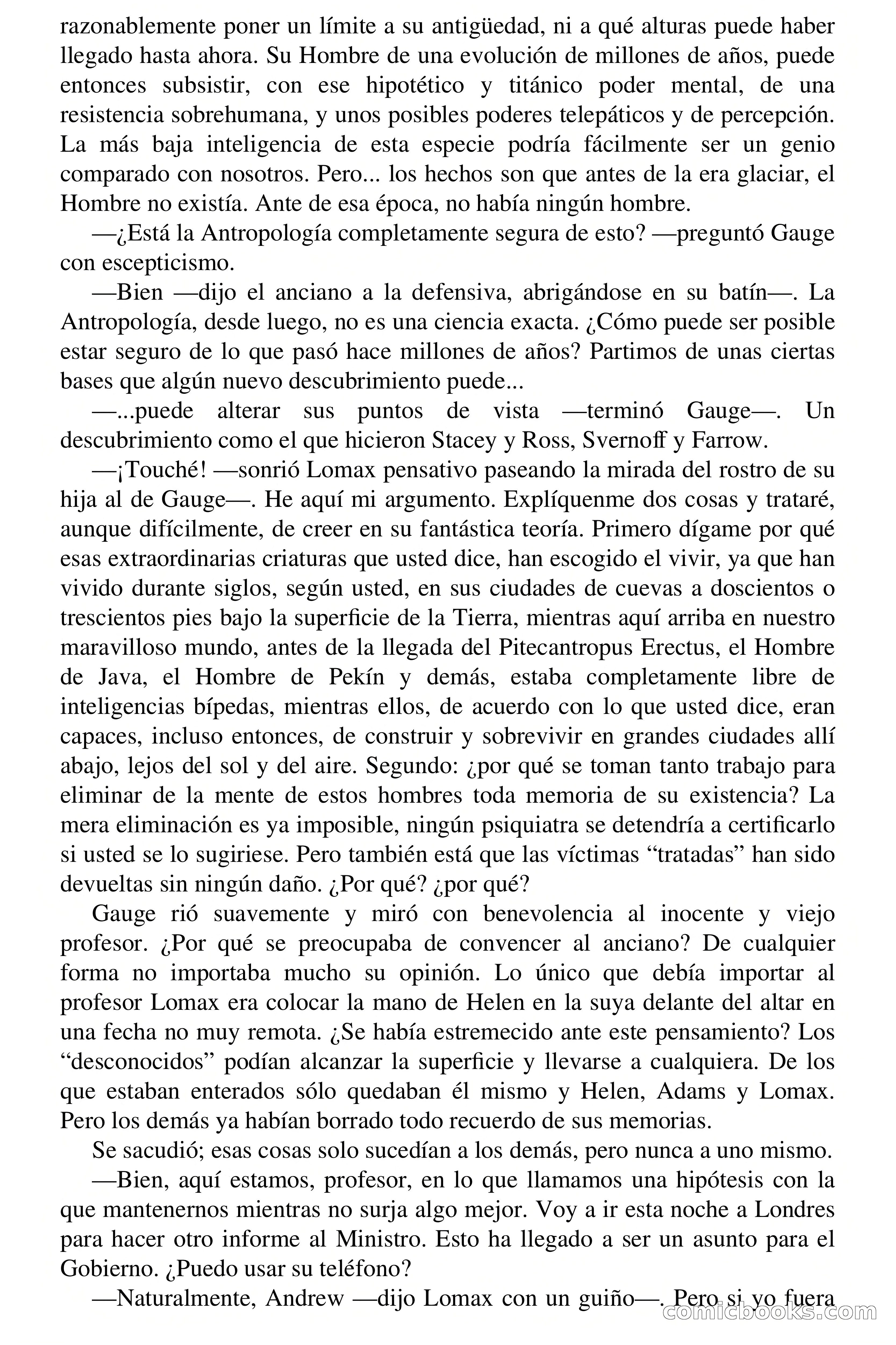 Silenciosa invasión — page 104 of 126