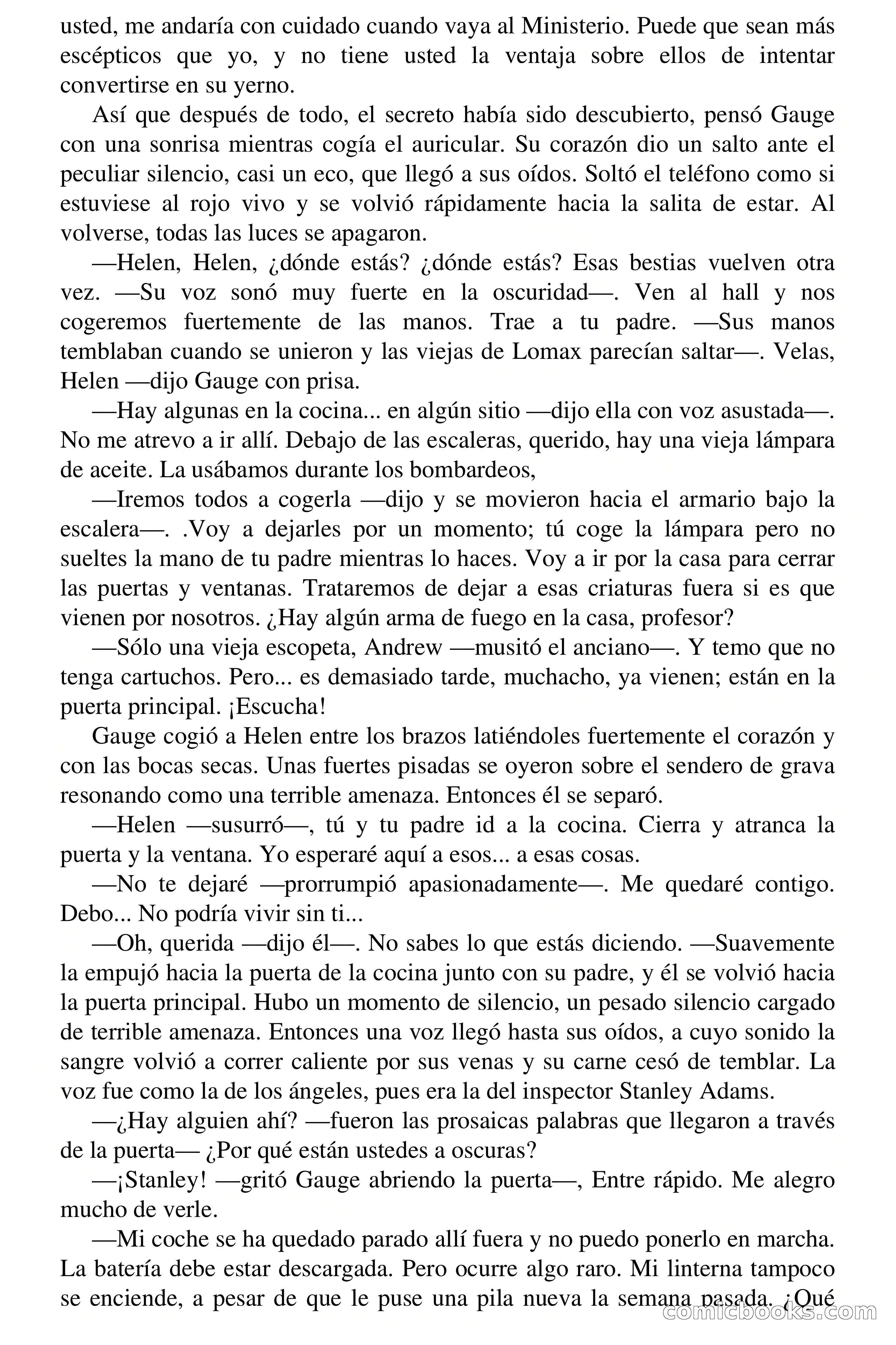 Silenciosa invasión — page 105 of 126
