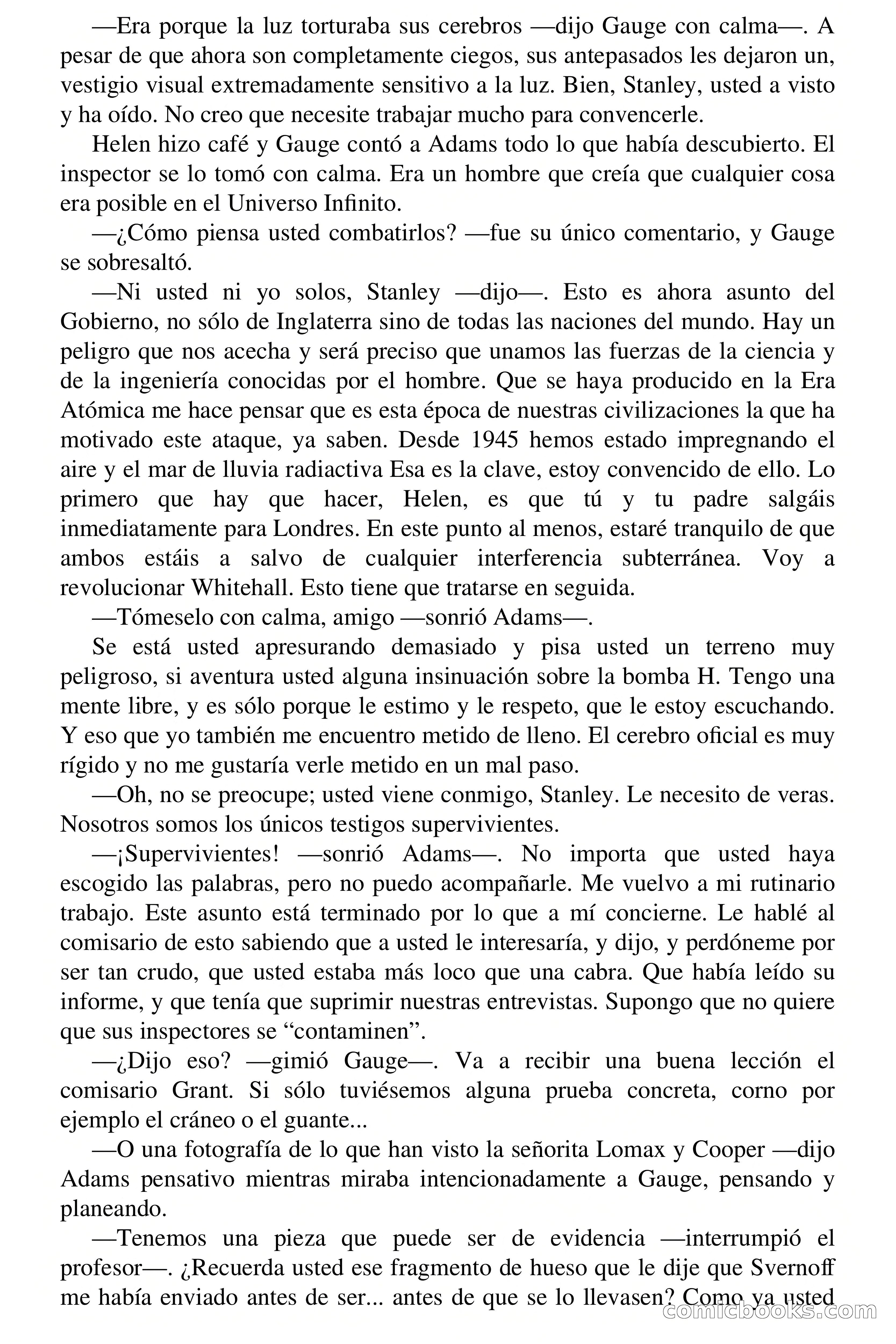 Silenciosa invasión — page 107 of 126