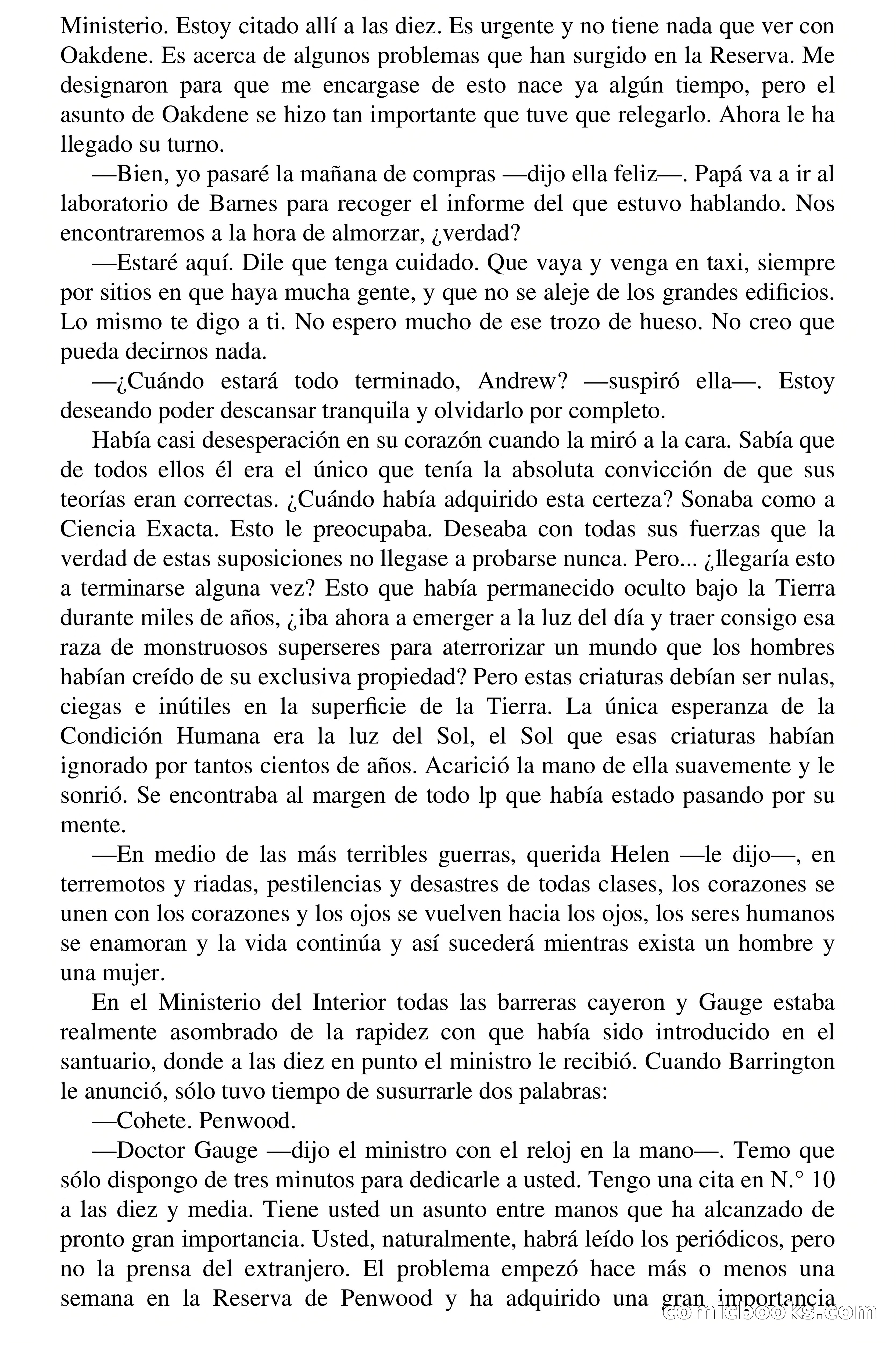 Silenciosa invasión — page 109 of 126