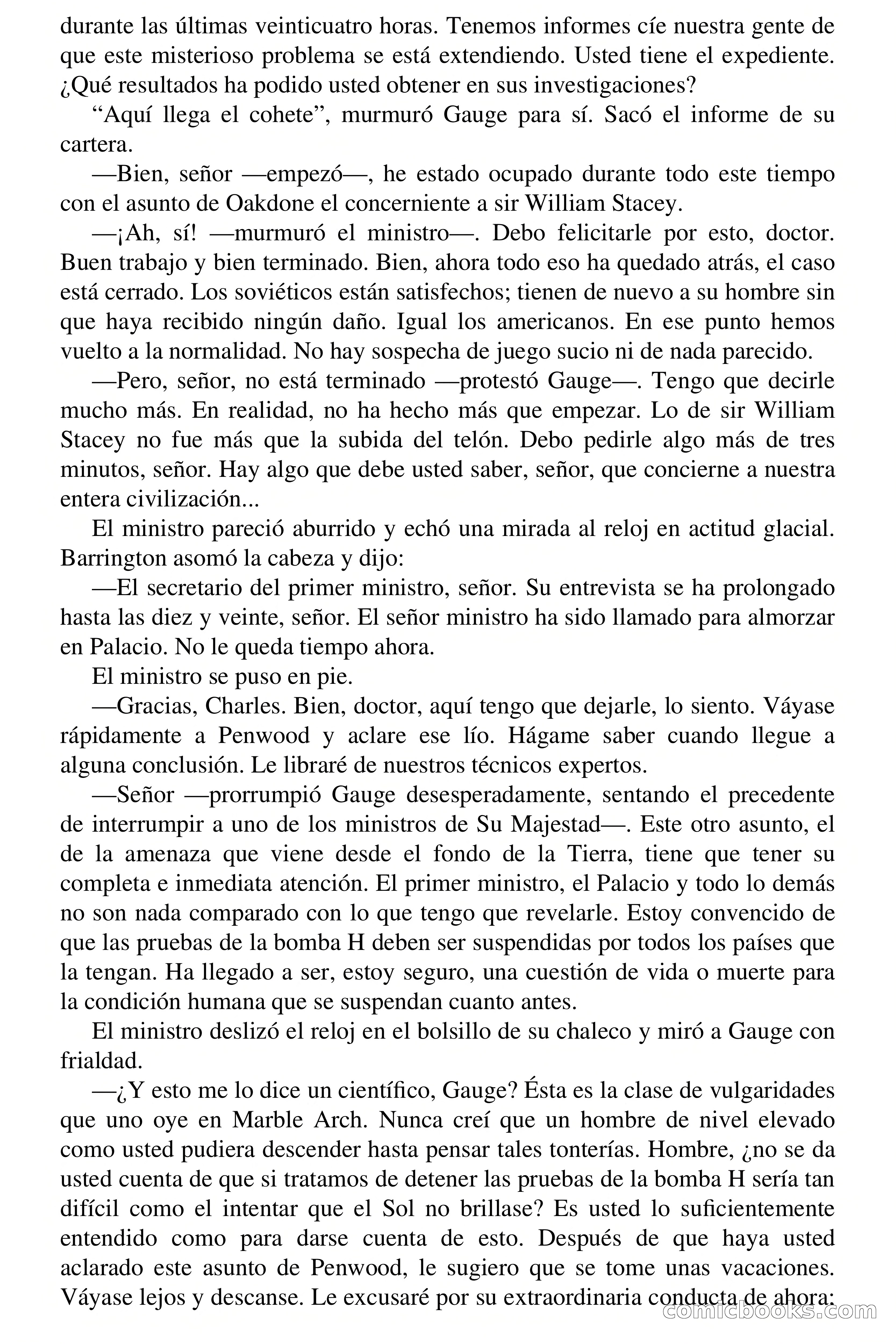 Silenciosa invasión — page 110 of 126