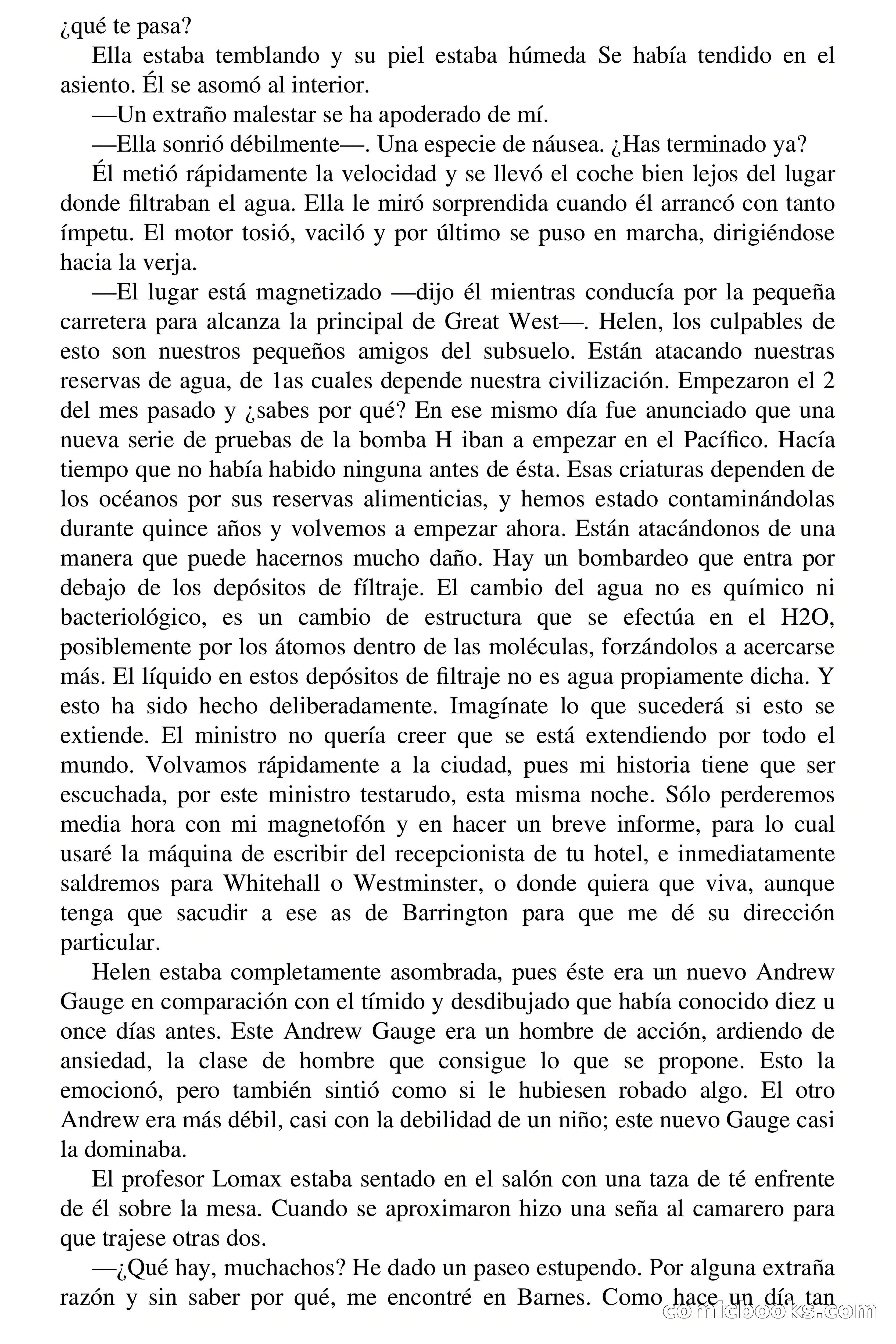 Silenciosa invasión — page 115 of 126