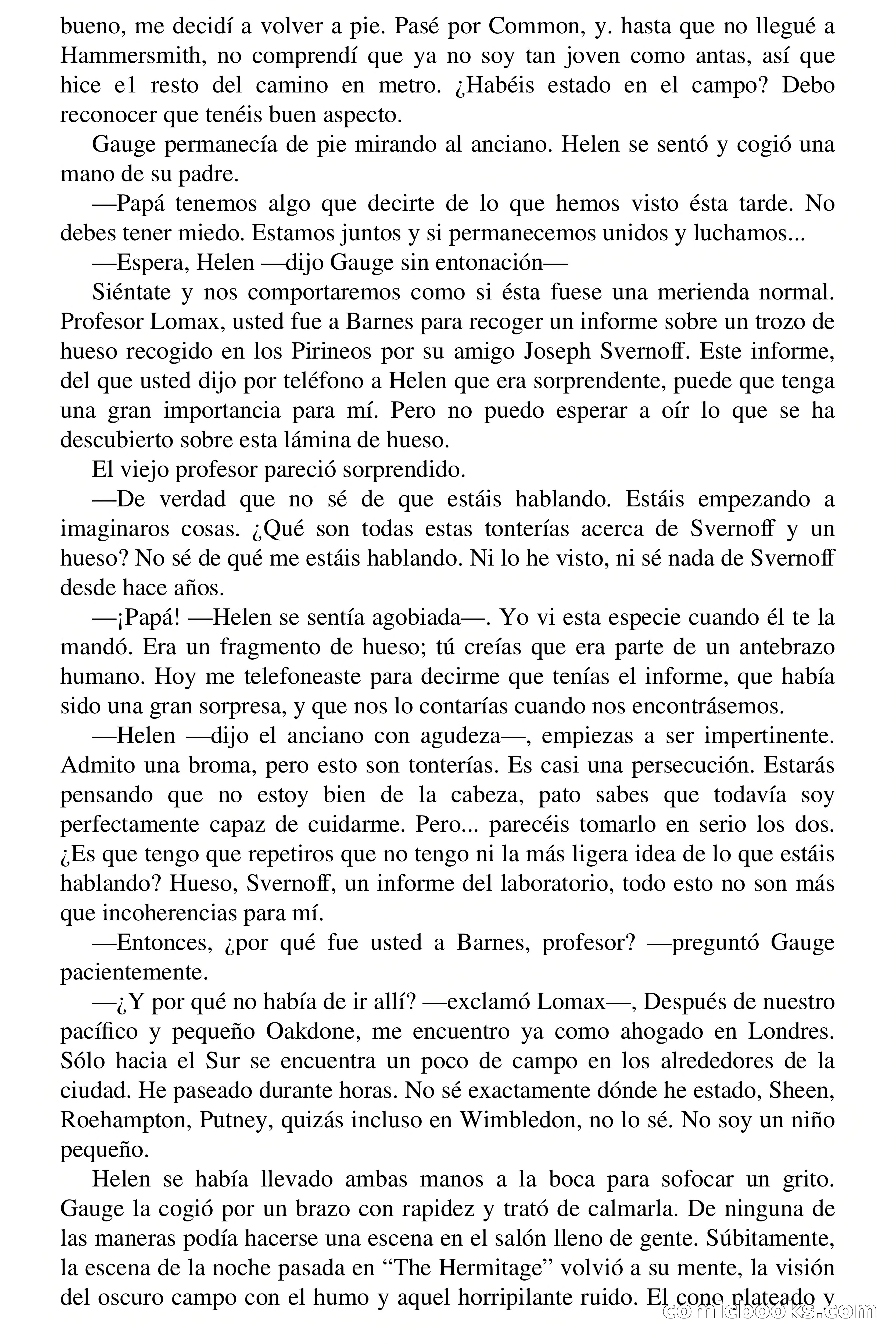Silenciosa invasión — page 116 of 126