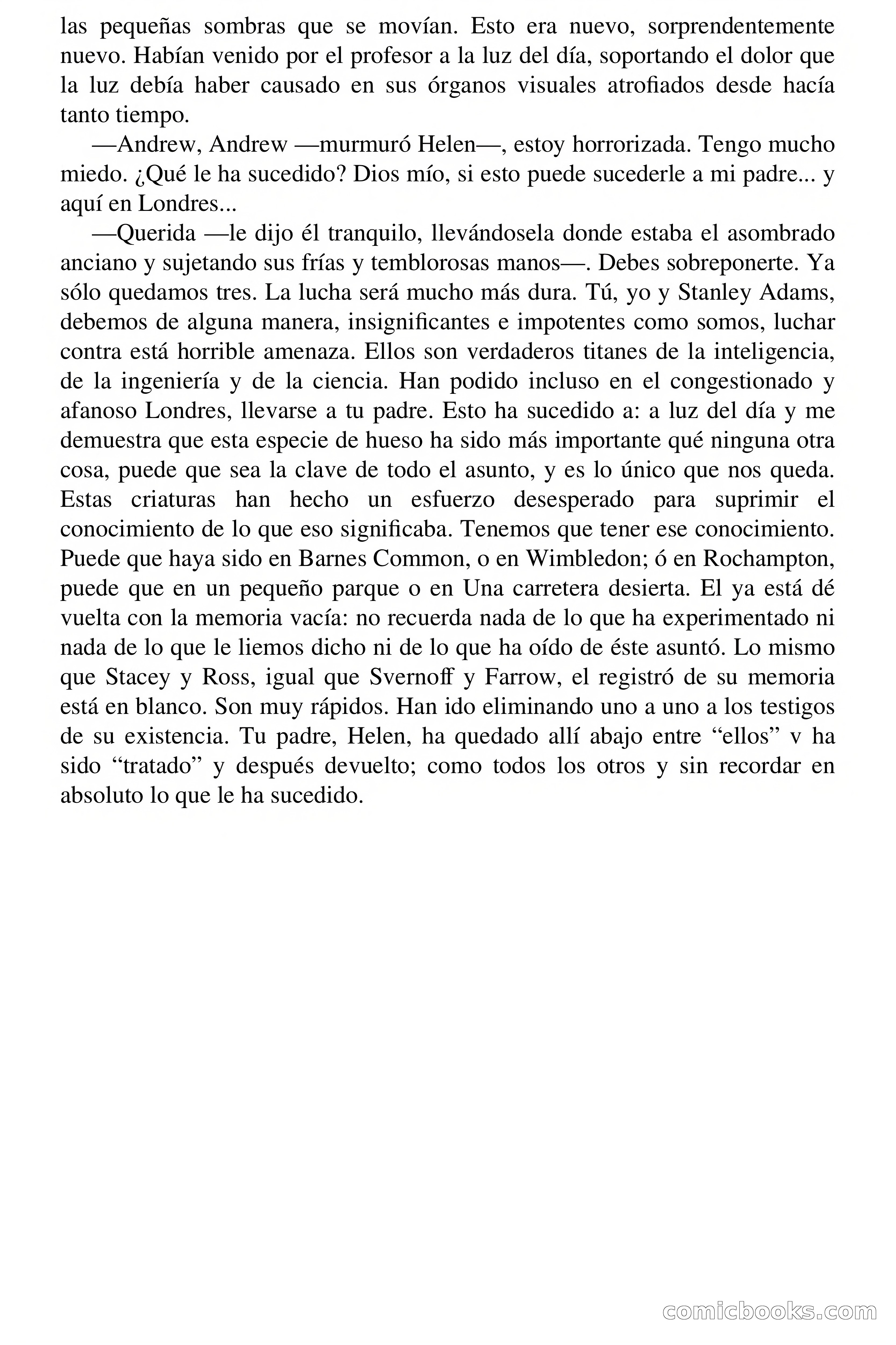 Silenciosa invasión — page 117 of 126