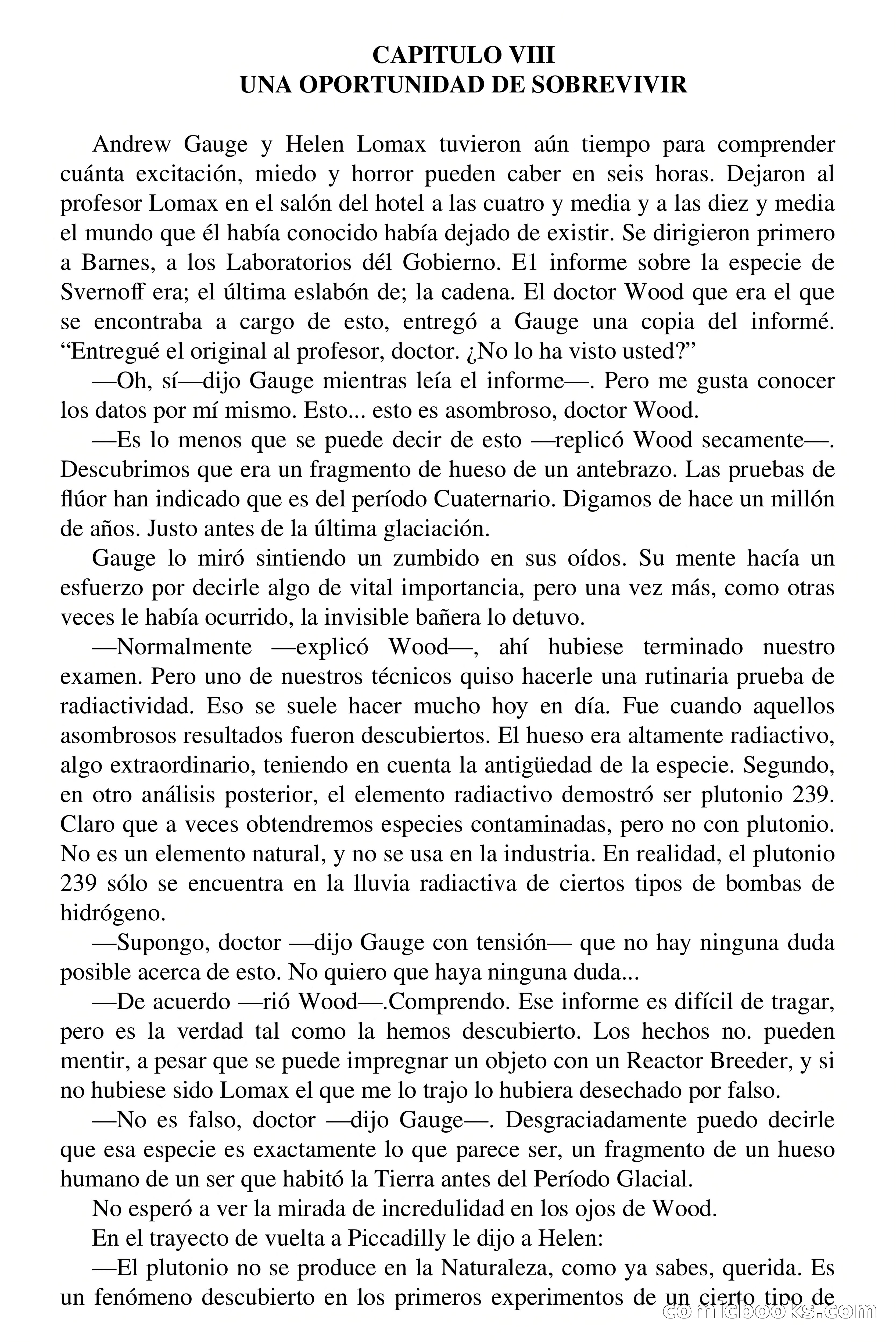 Silenciosa invasión — page 118 of 126