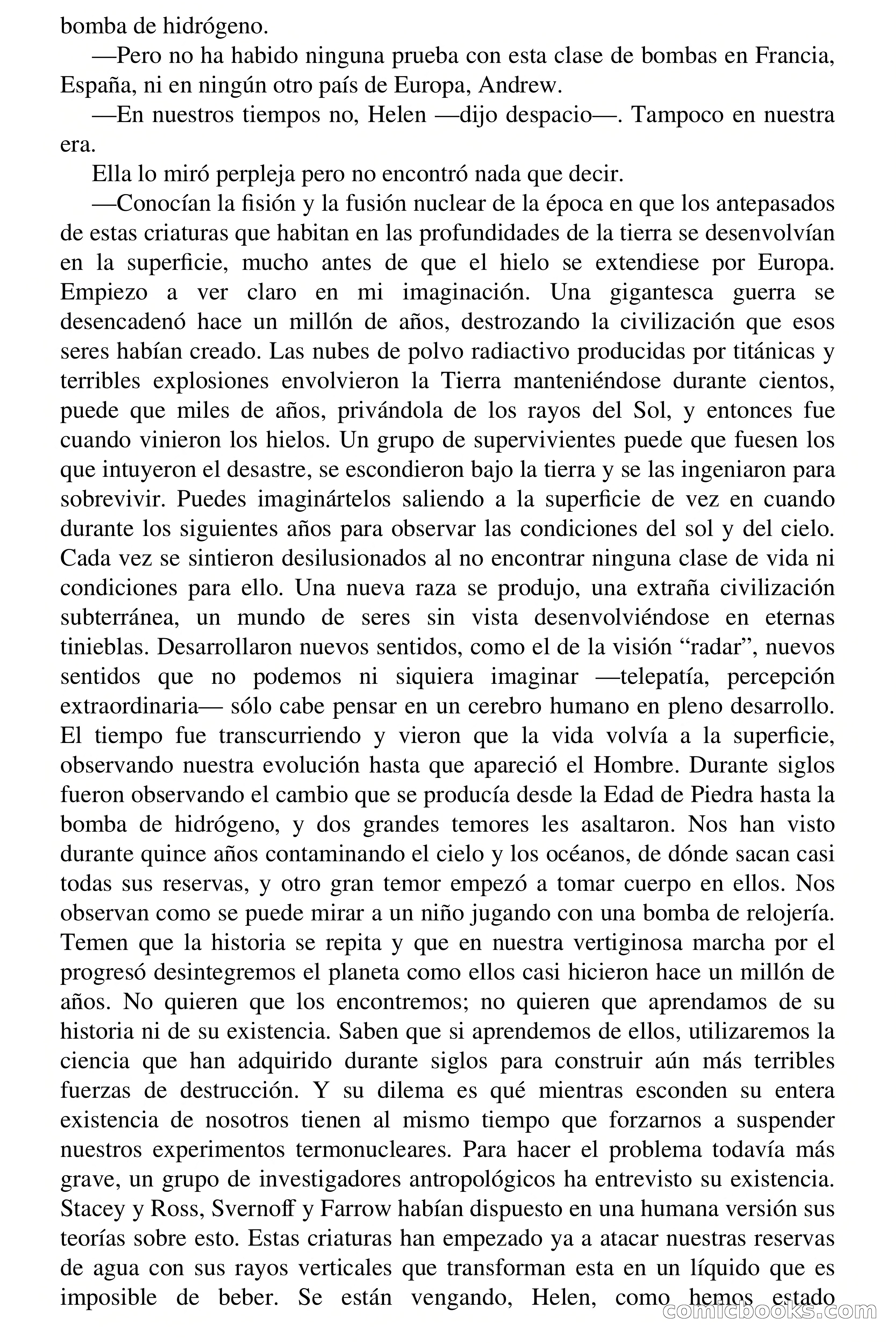 Silenciosa invasión — page 119 of 126