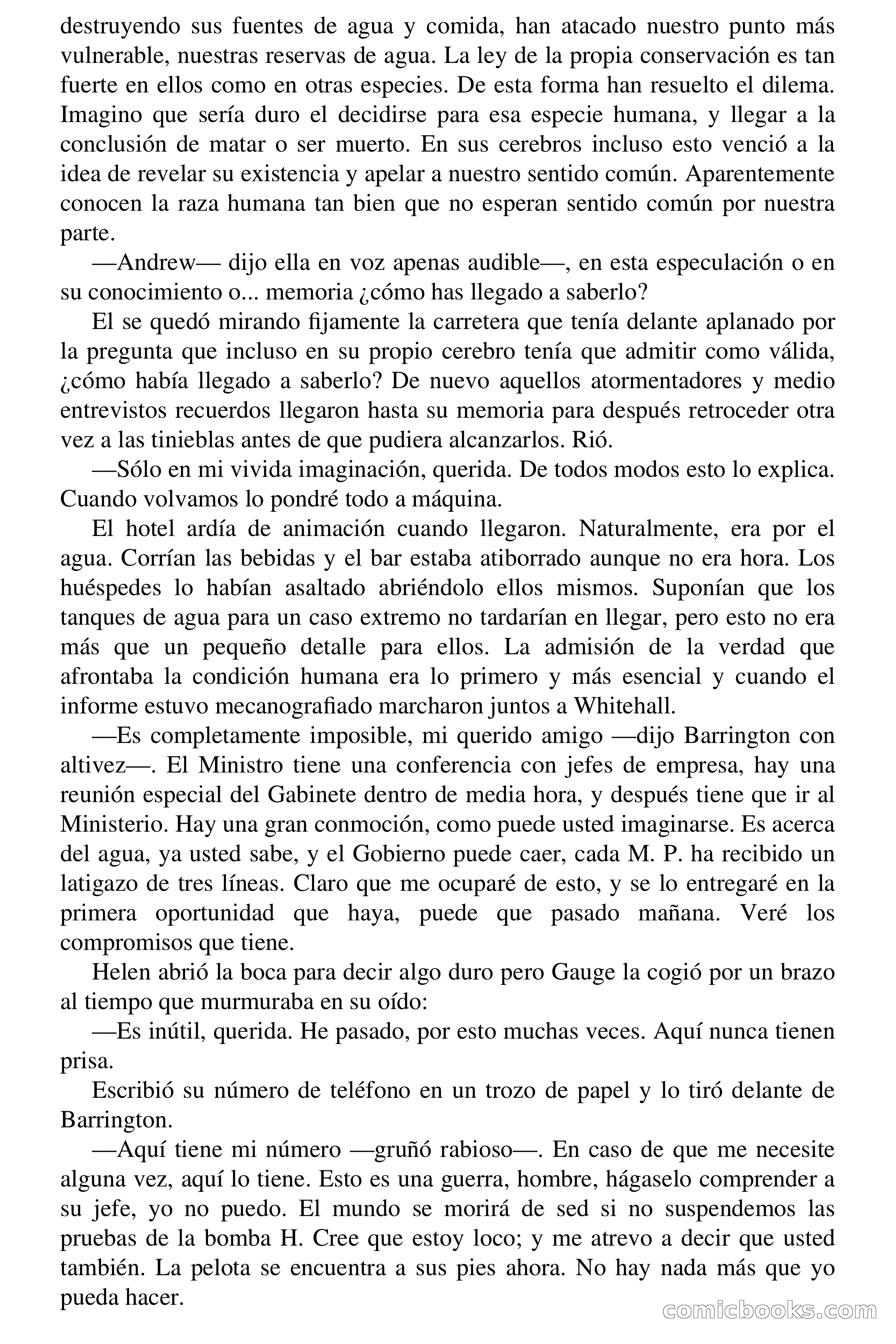 Silenciosa invasión — page 120 of 126