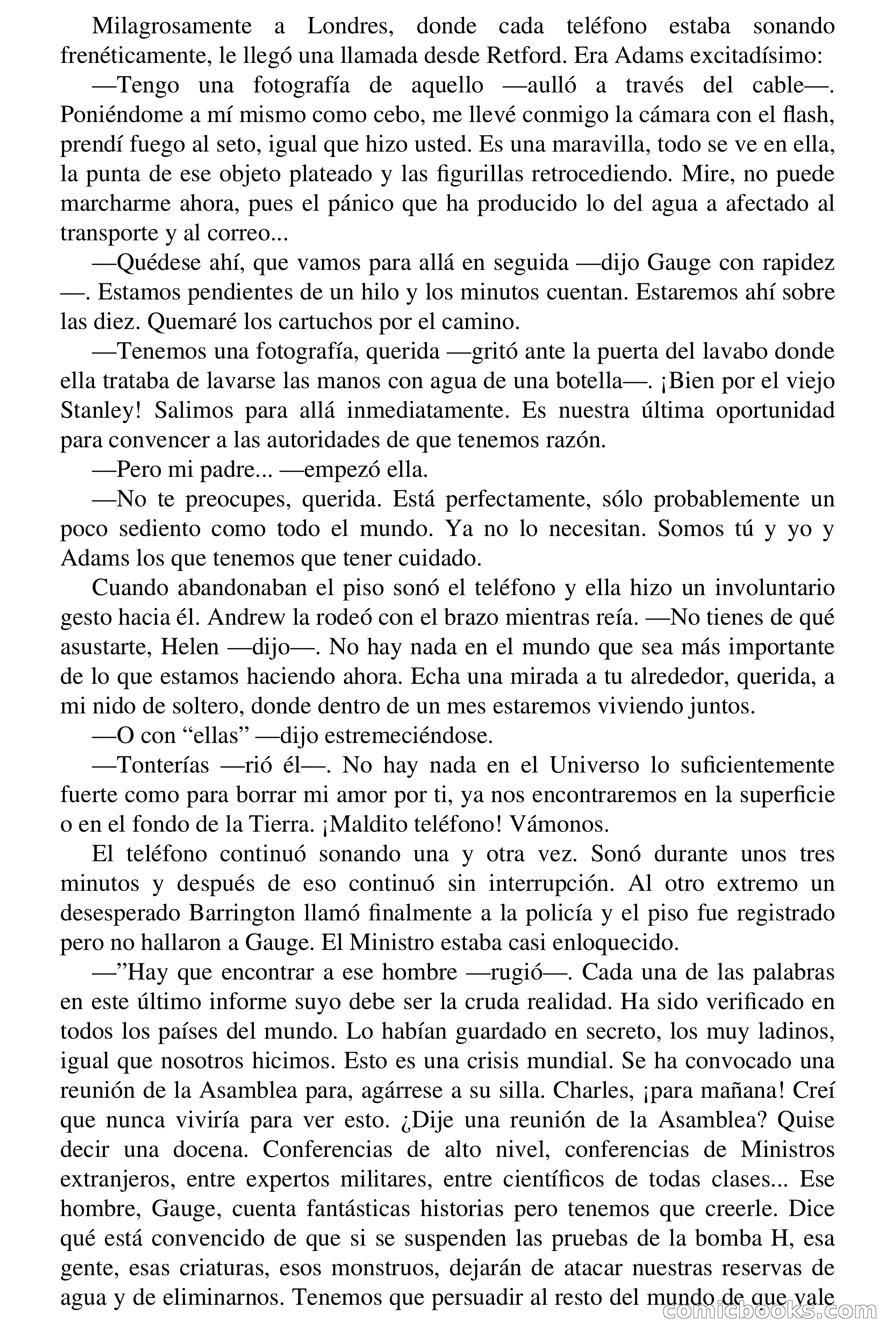 Silenciosa invasión — page 121 of 126