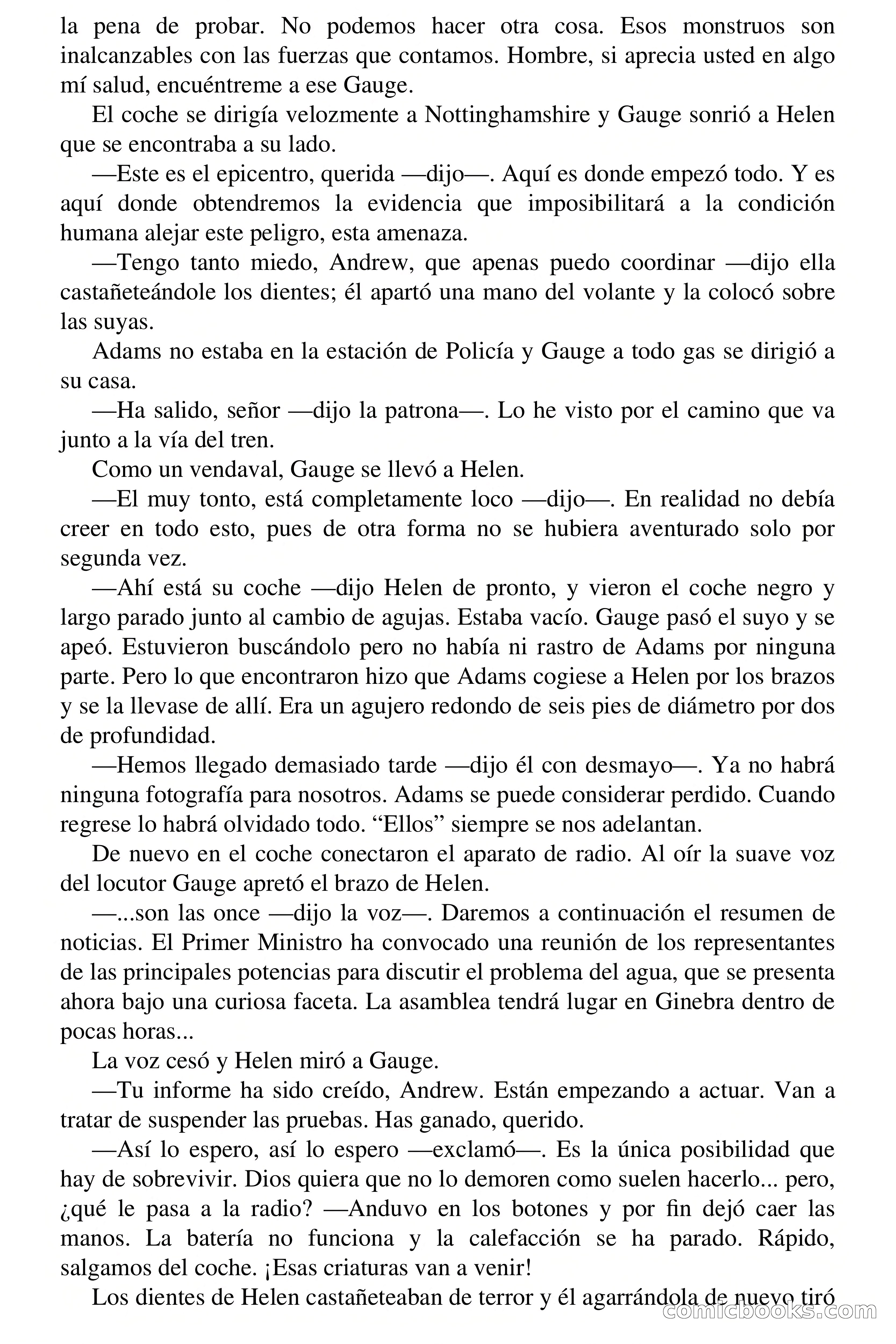 Silenciosa invasión — page 122 of 126