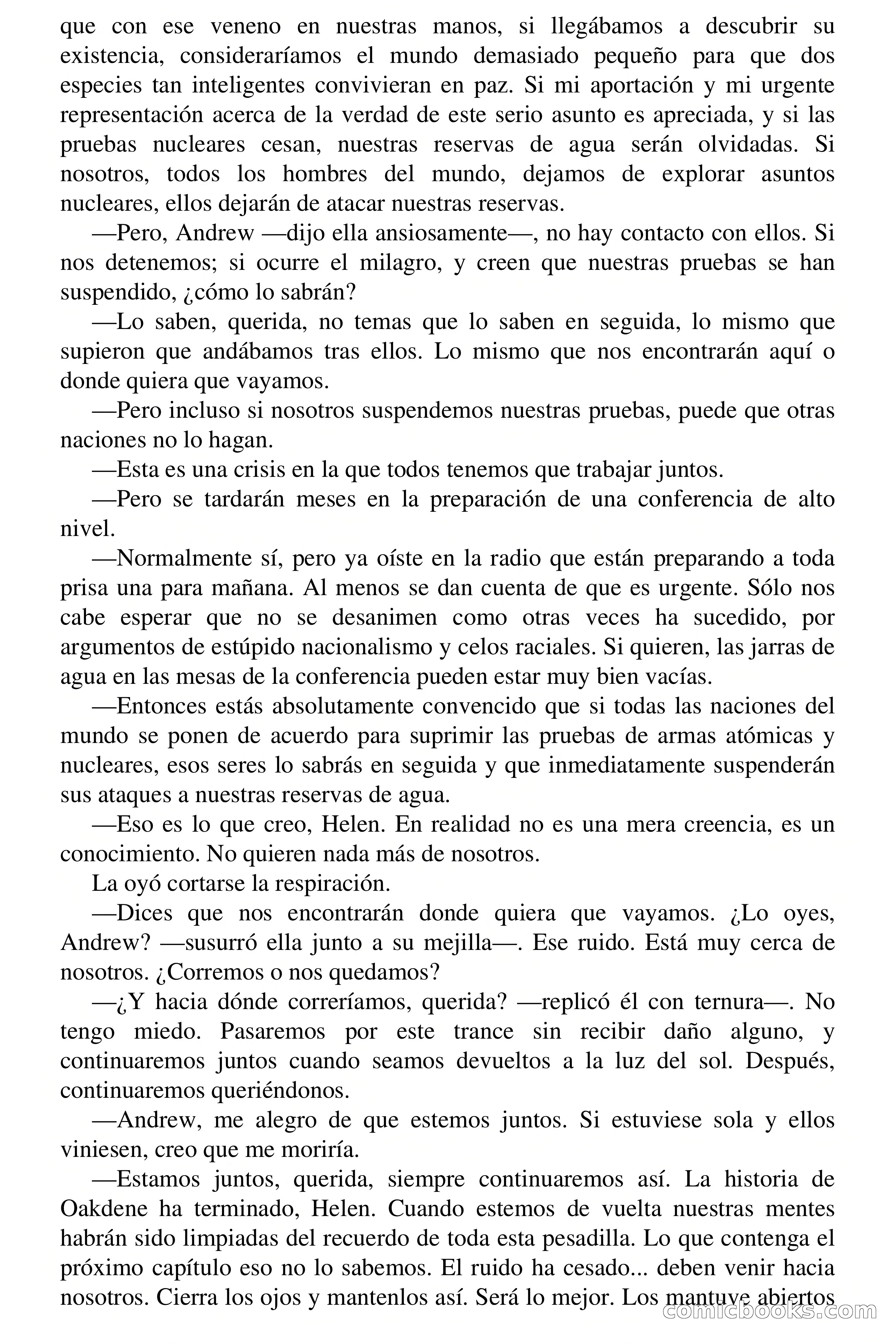 Silenciosa invasión — page 125 of 126