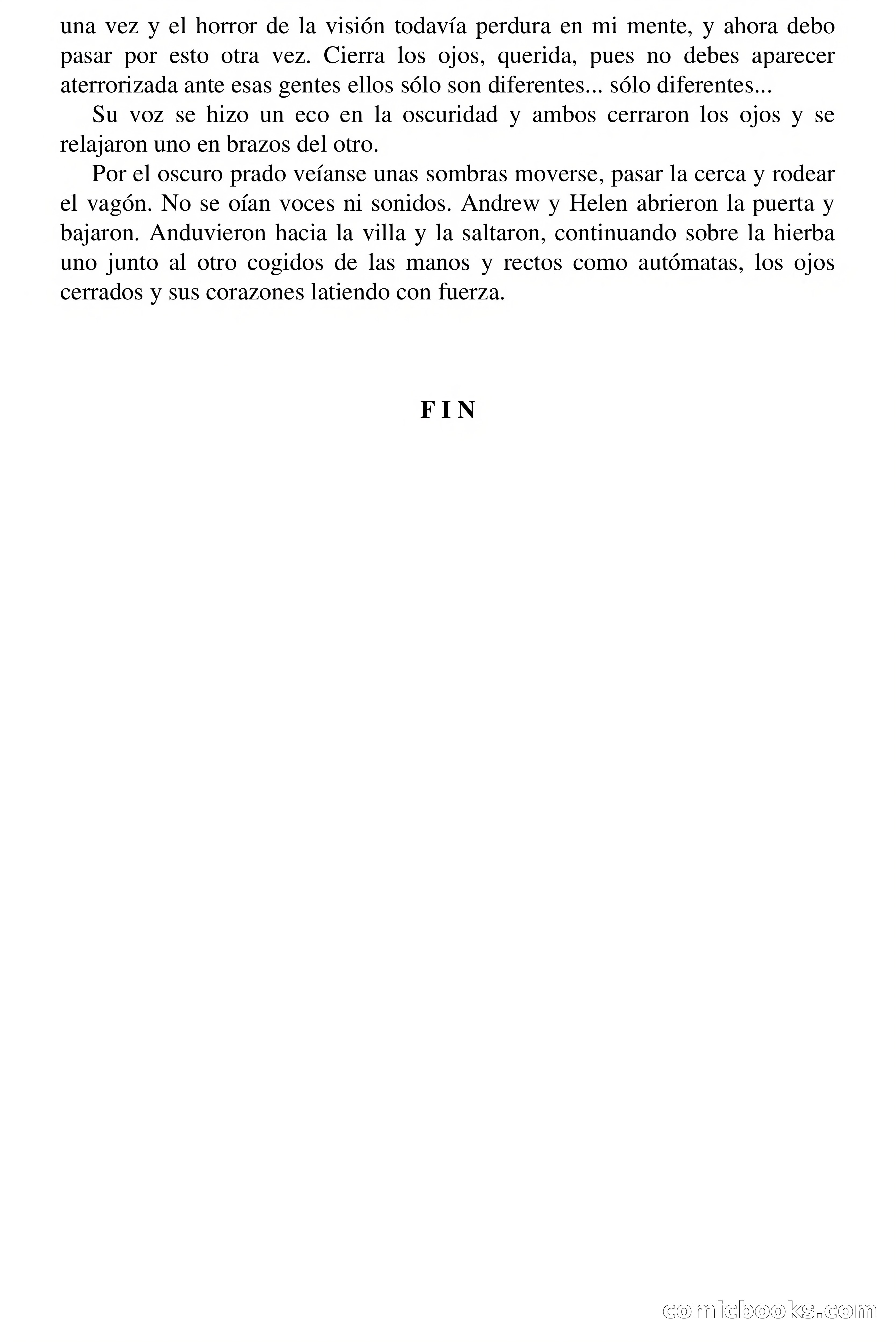 Silenciosa invasión — page 126 of 126