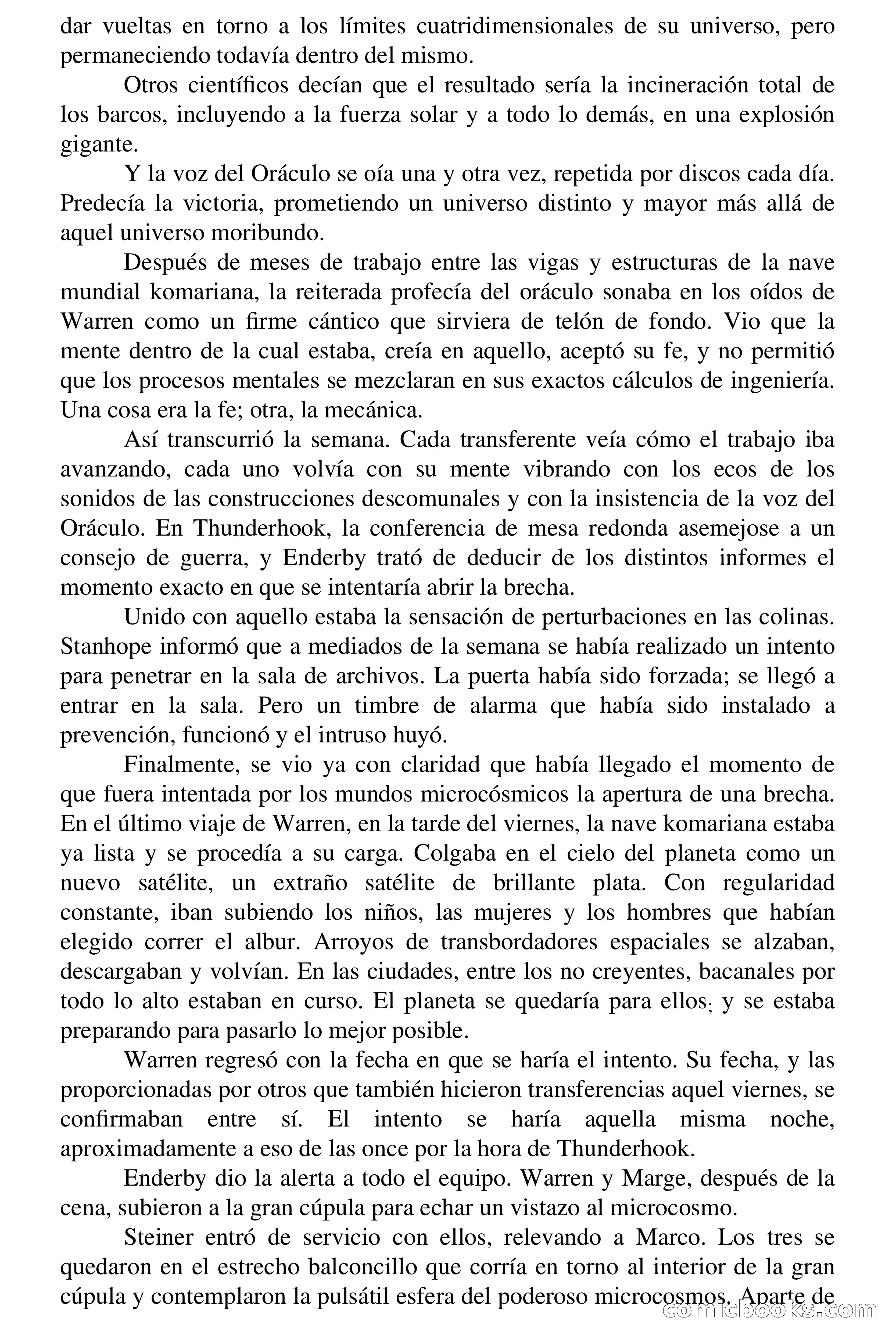Al filo del tiempo — page 110 of 116