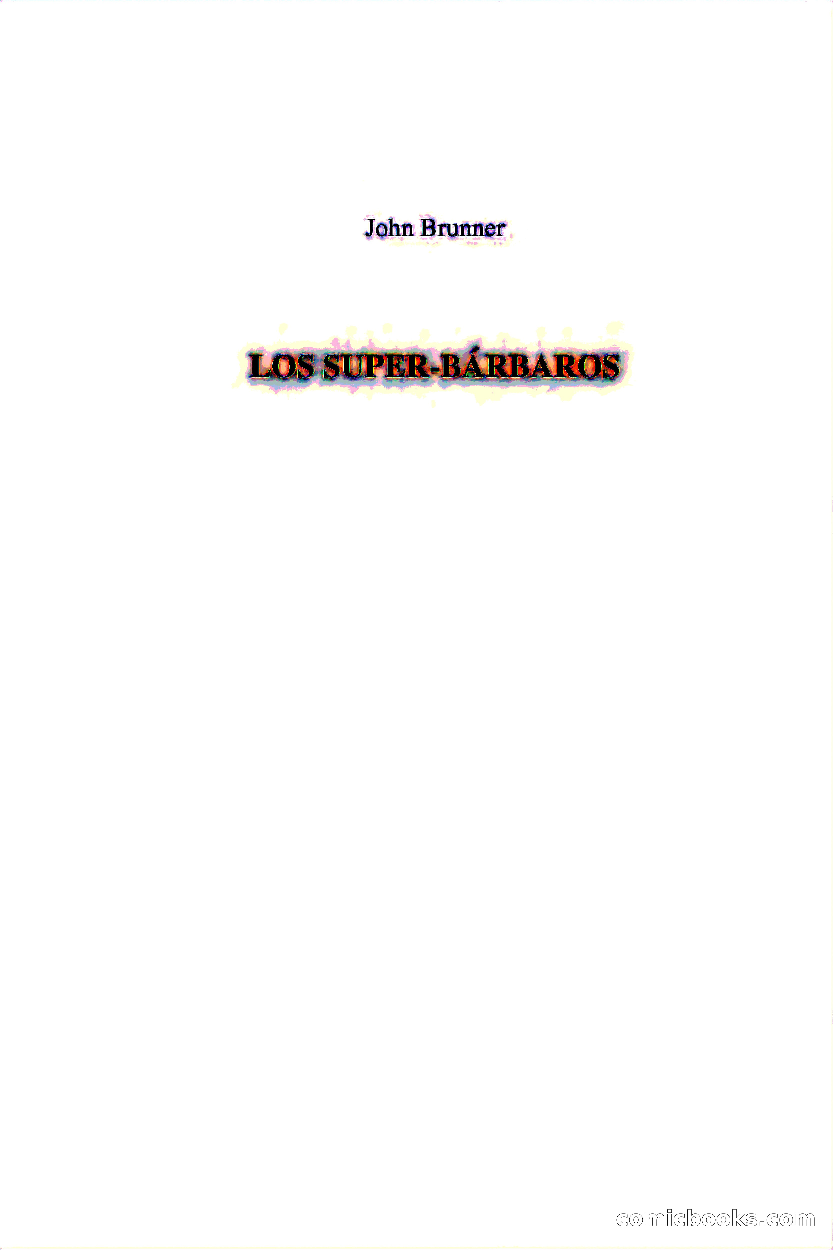 Los Super-Bárbaros — page 2 of 119
