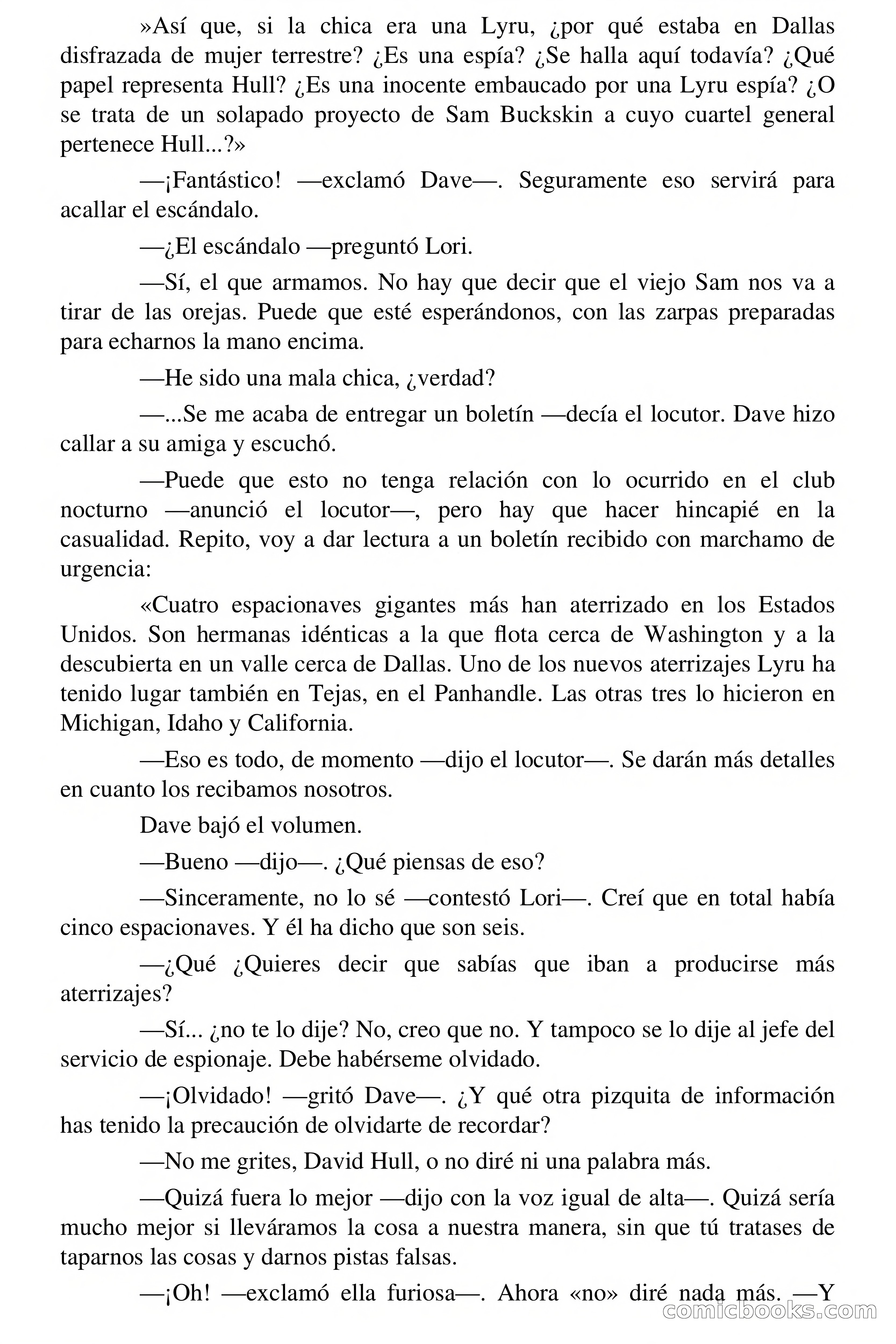 Las chicas del planeta 5 — page 110 of 187