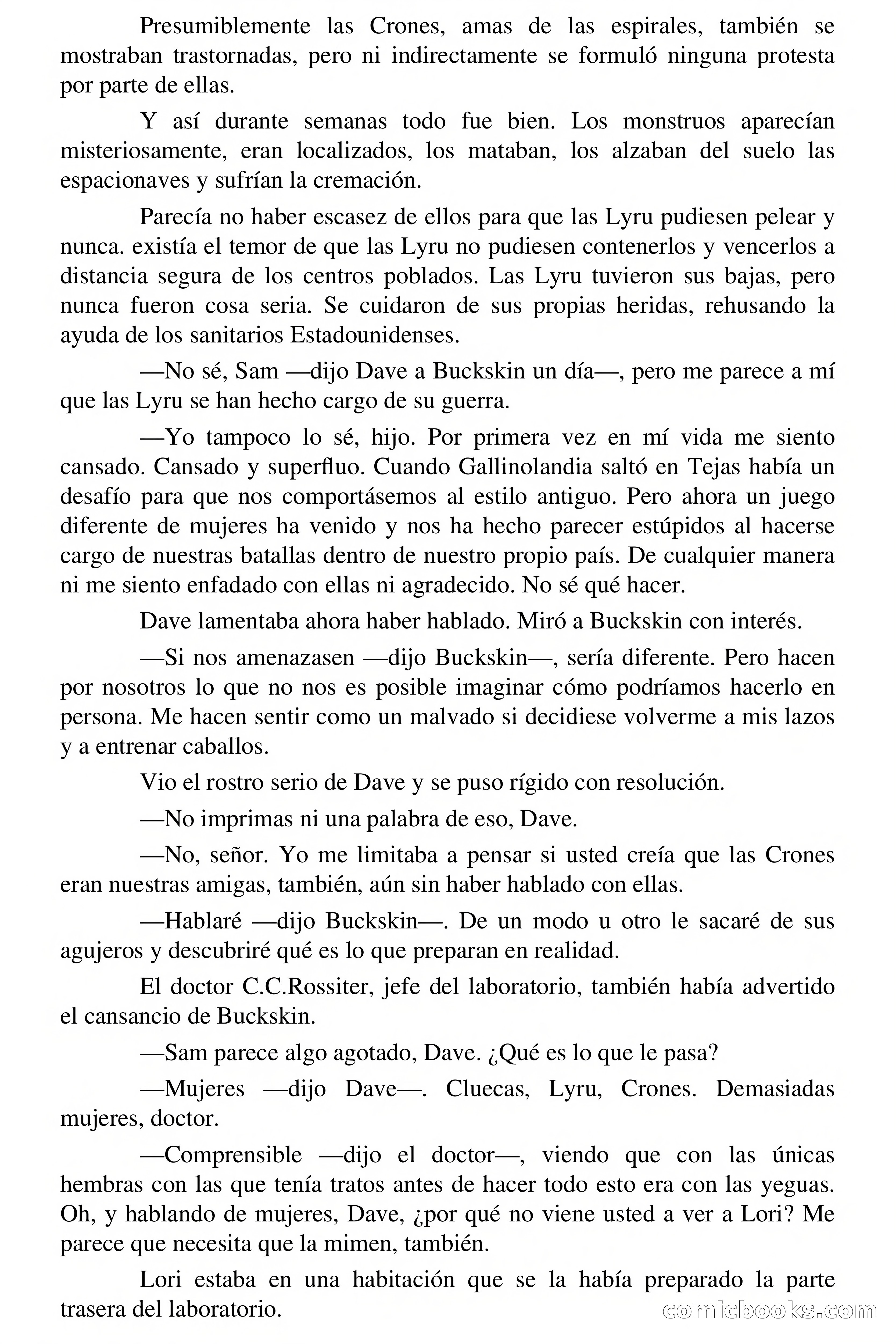 Las chicas del planeta 5 — page 136 of 187