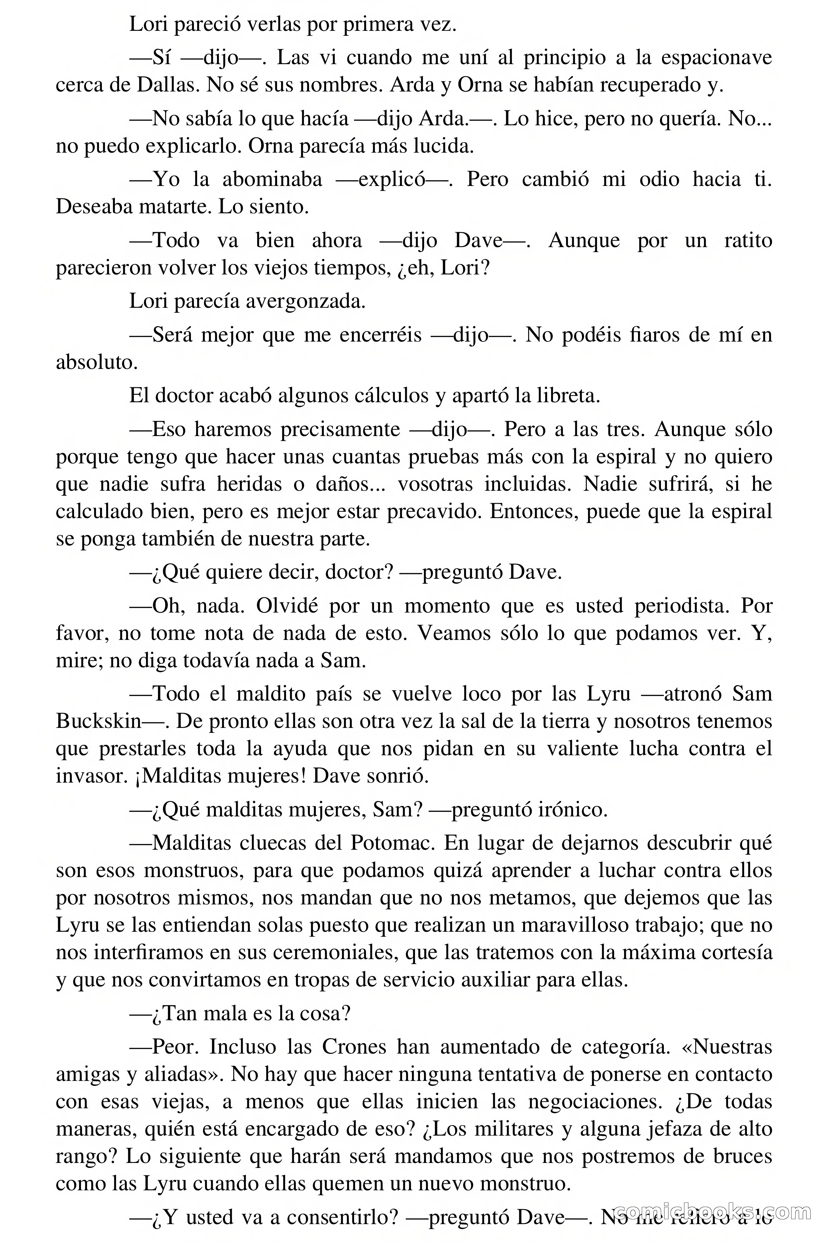 Las chicas del planeta 5 — page 148 of 187