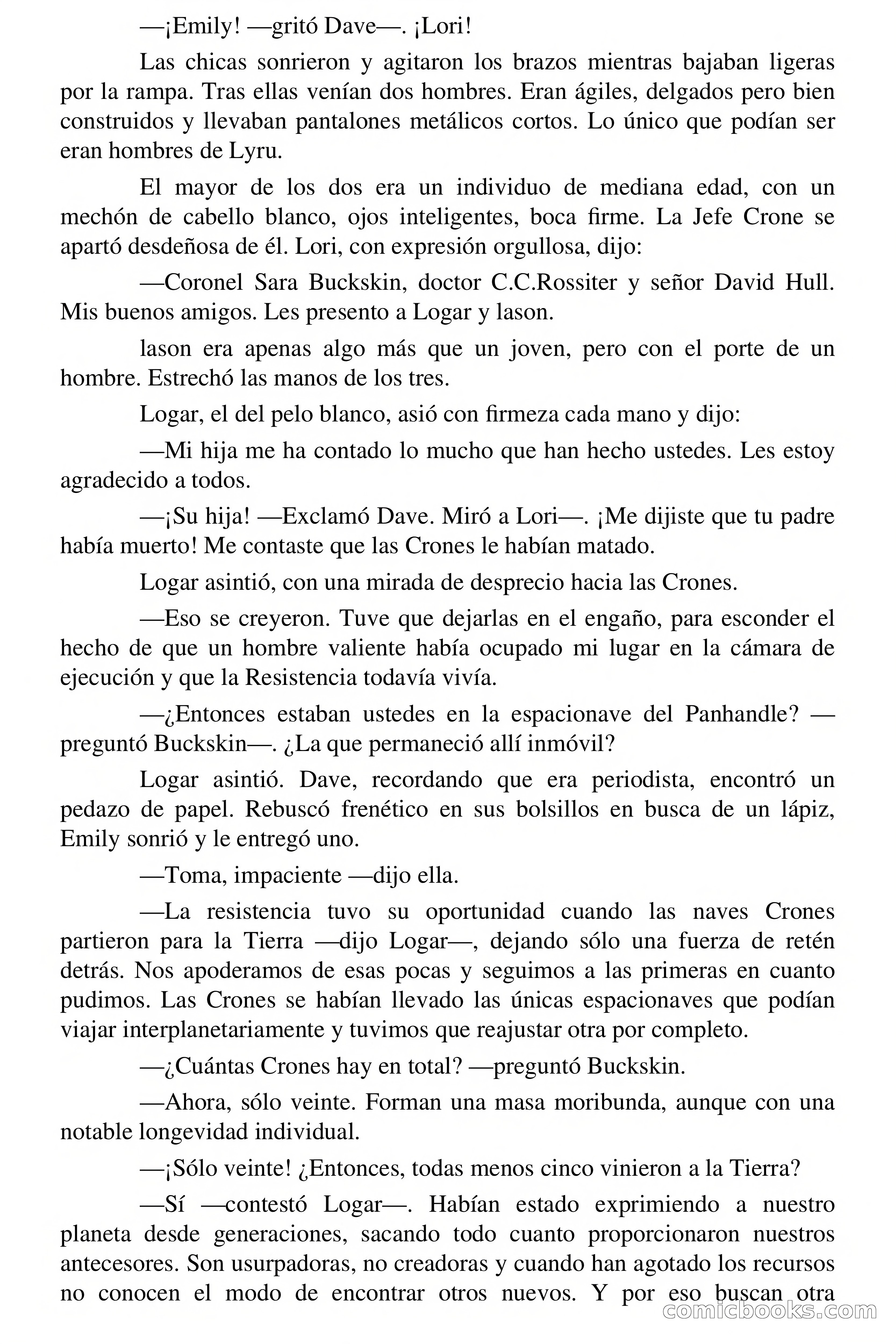 Las chicas del planeta 5 — page 172 of 187