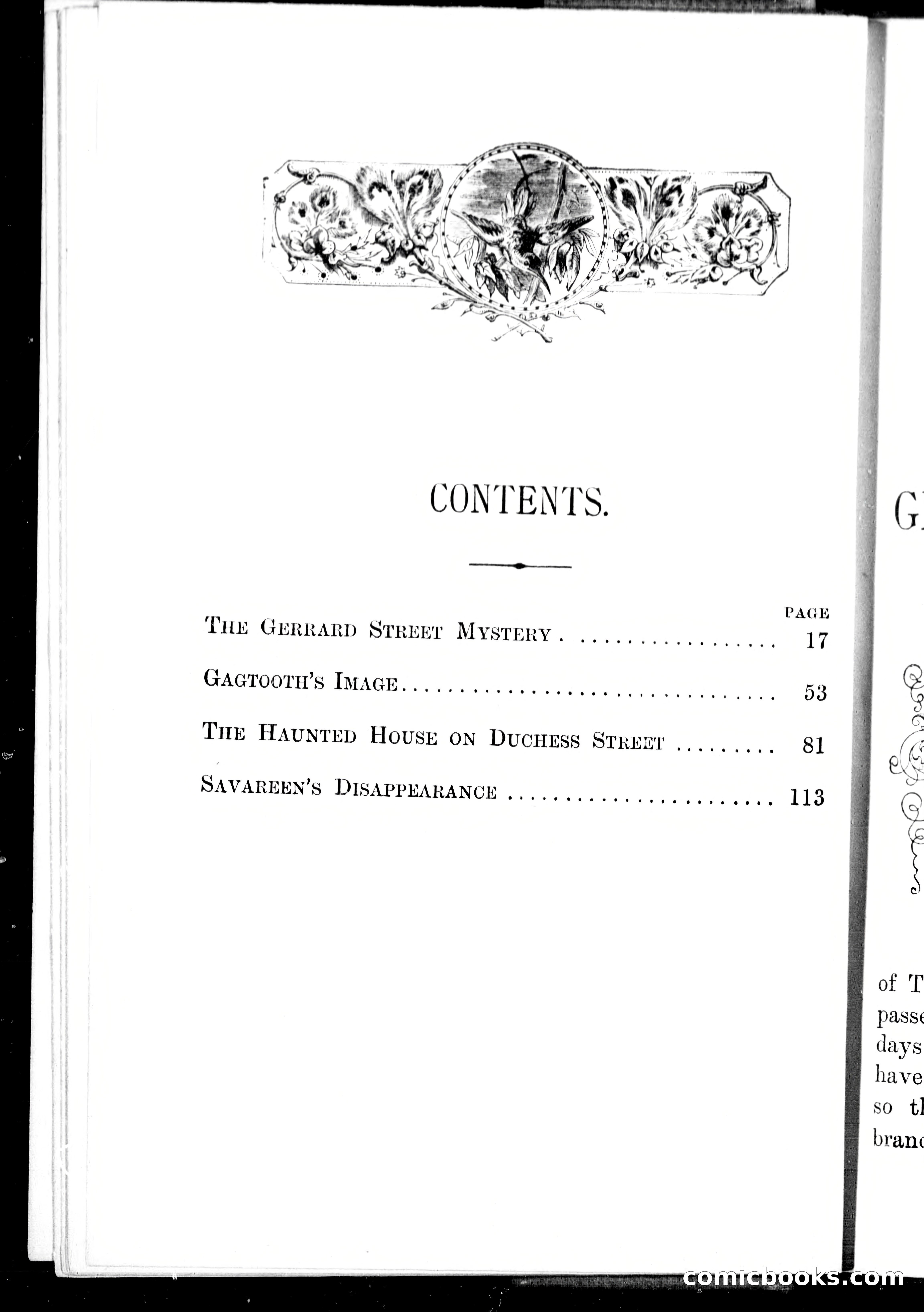 The Gerrard Street Mystery and Other Weird Tales — page 13 of 208