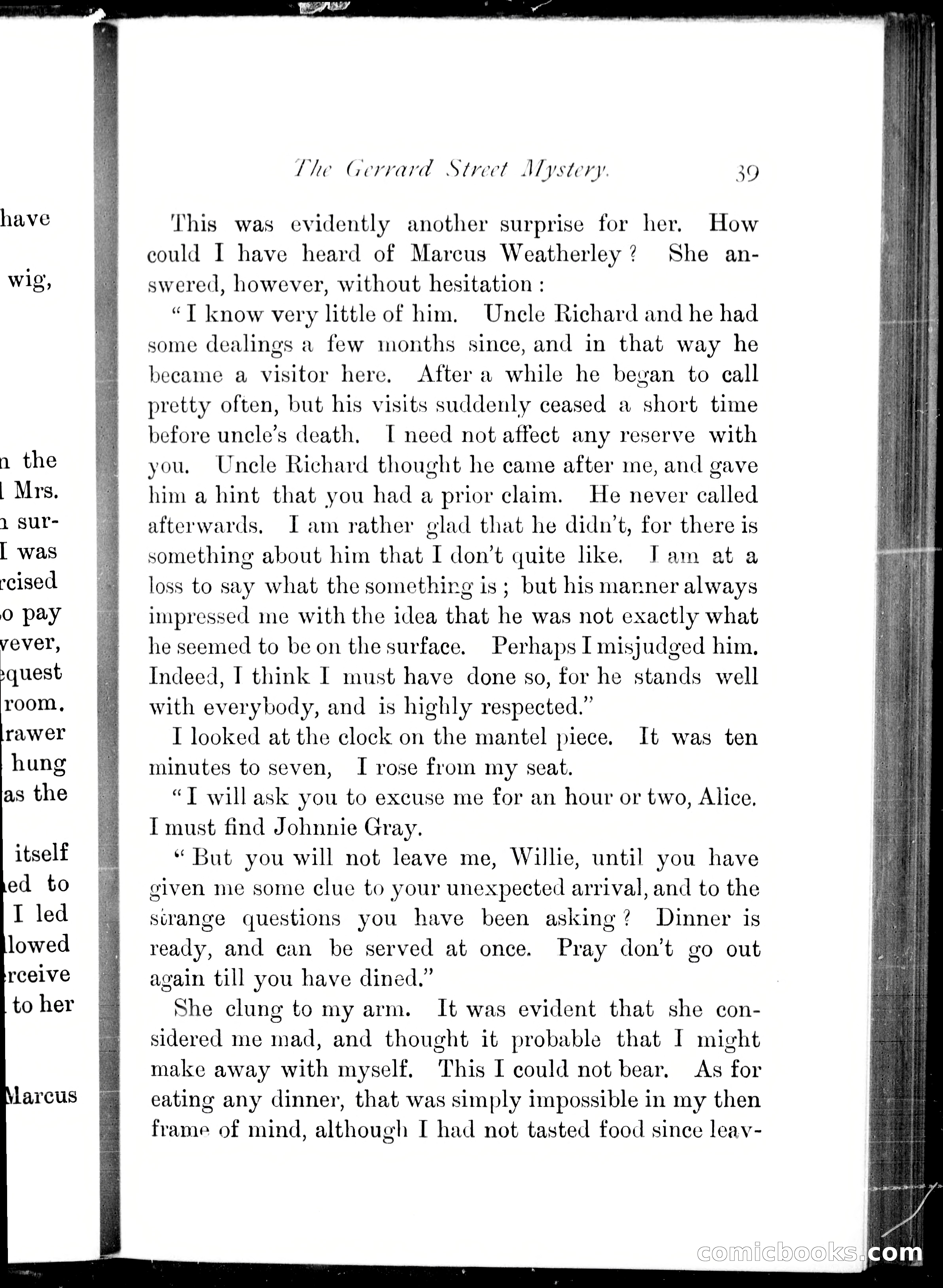 The Gerrard Street Mystery and Other Weird Tales — page 36 of 208