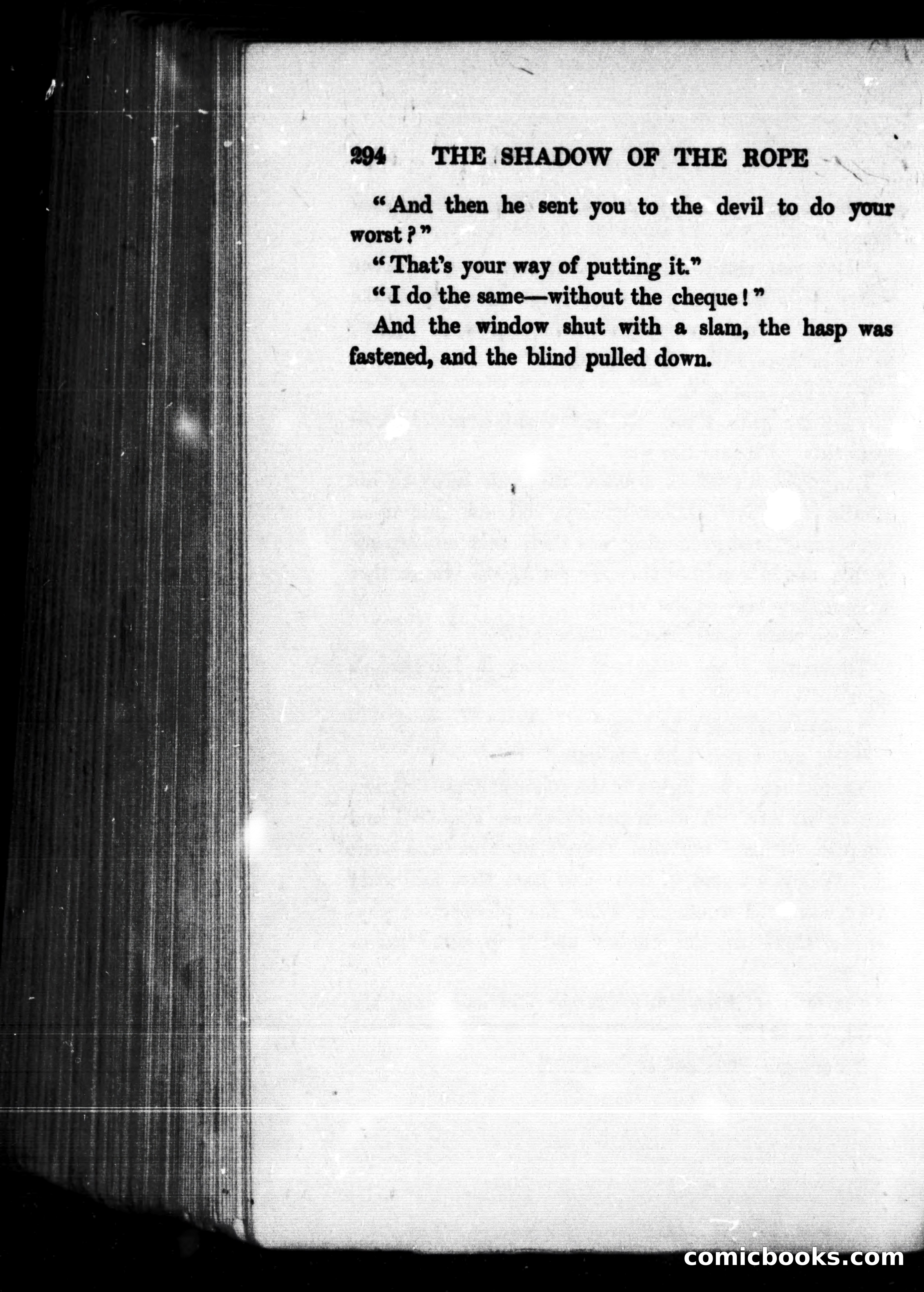 The Shadow of the Rope — page 314 of 358