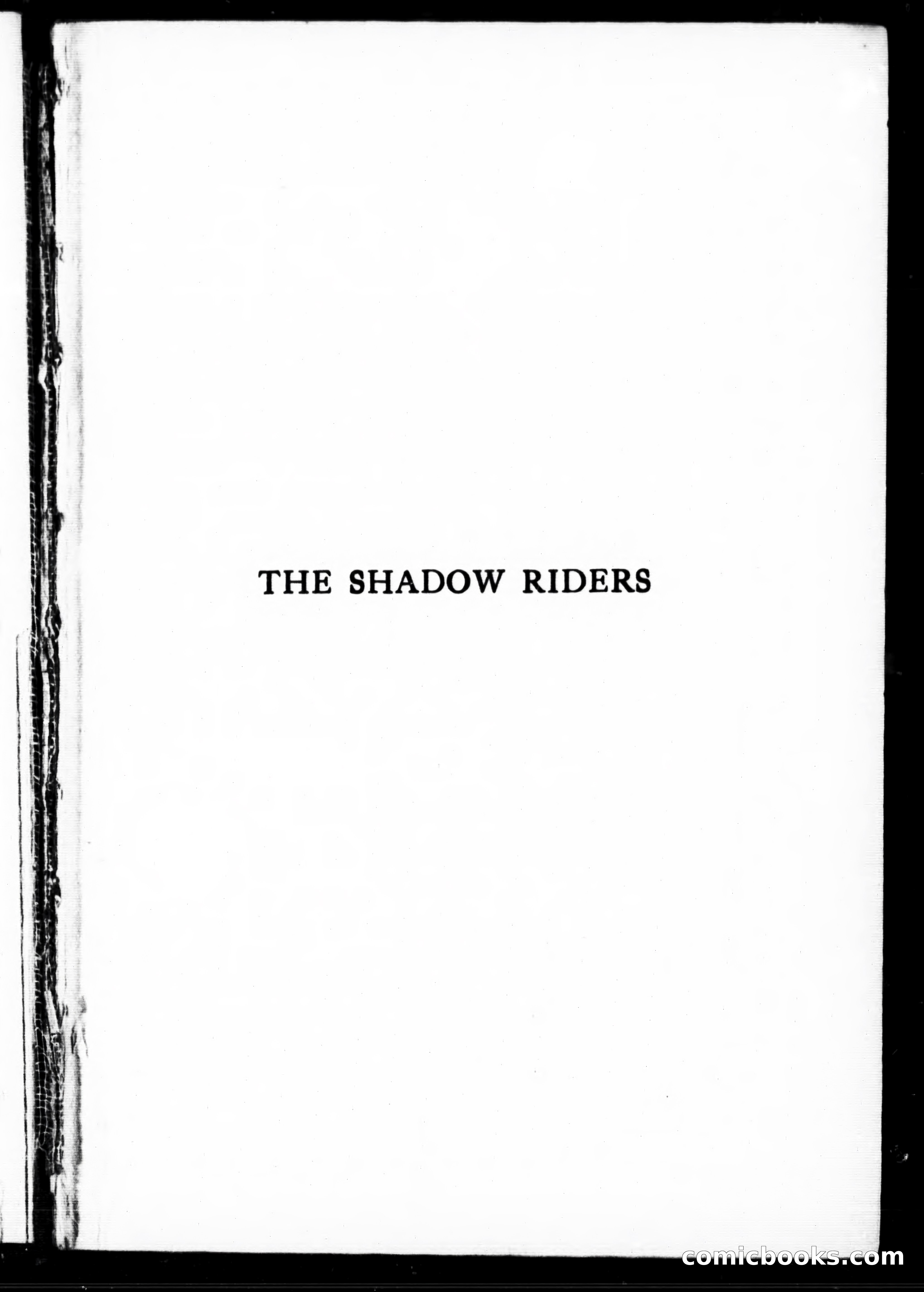 The Shadow Riders — page 7 of 390