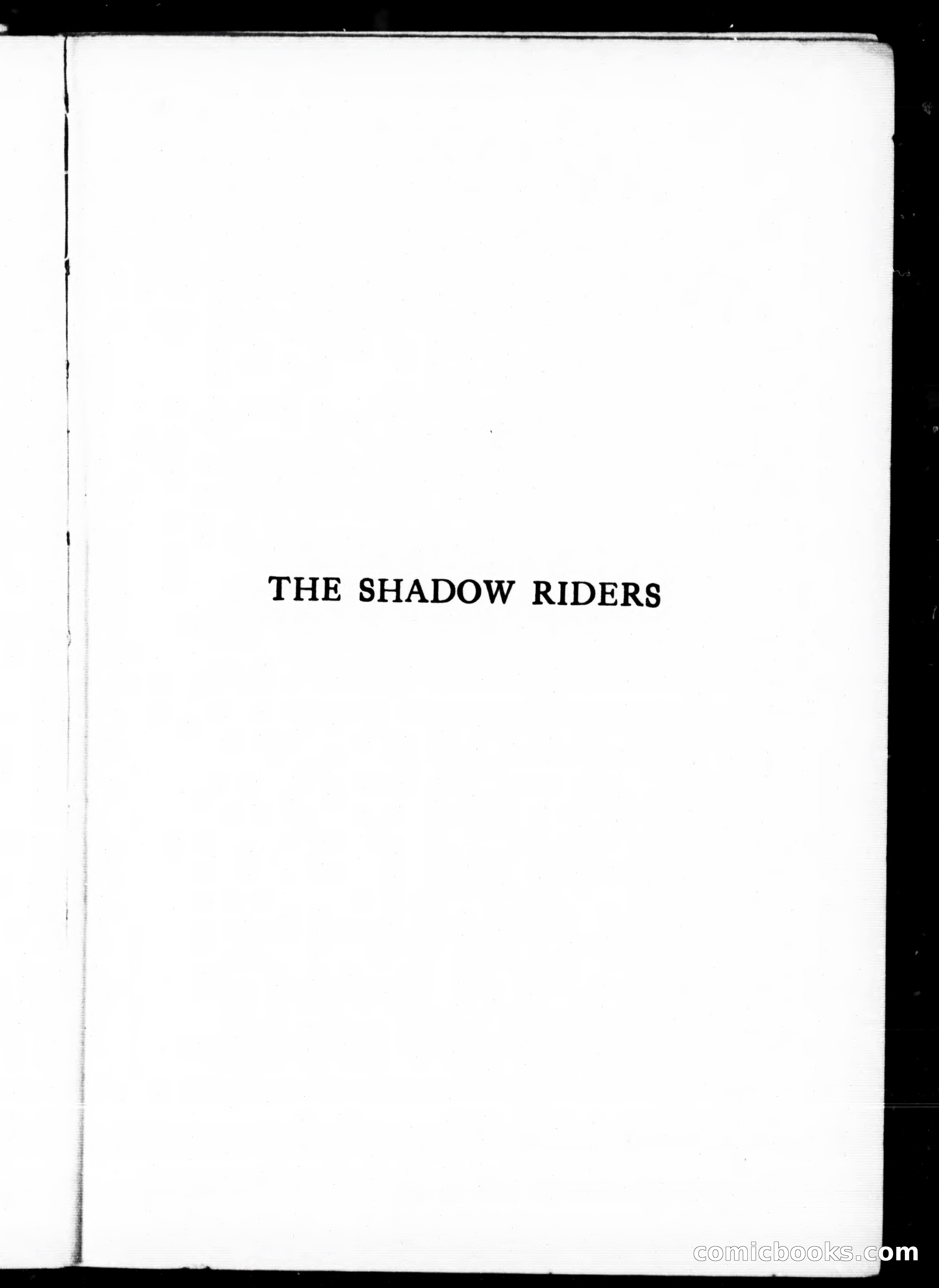The Shadow Riders — page 13 of 390