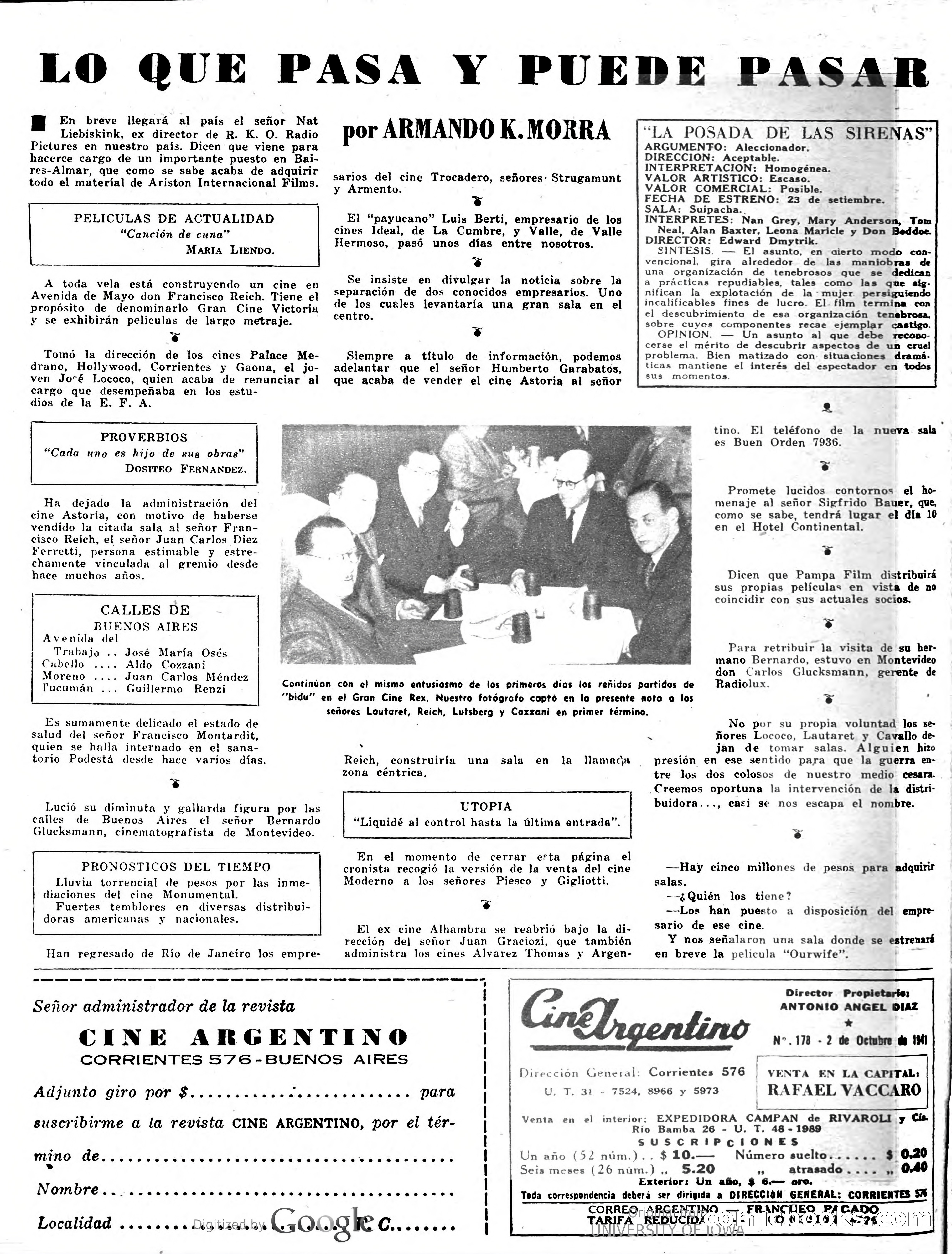 Cine Argentino, No. 178 — page 66 of 70