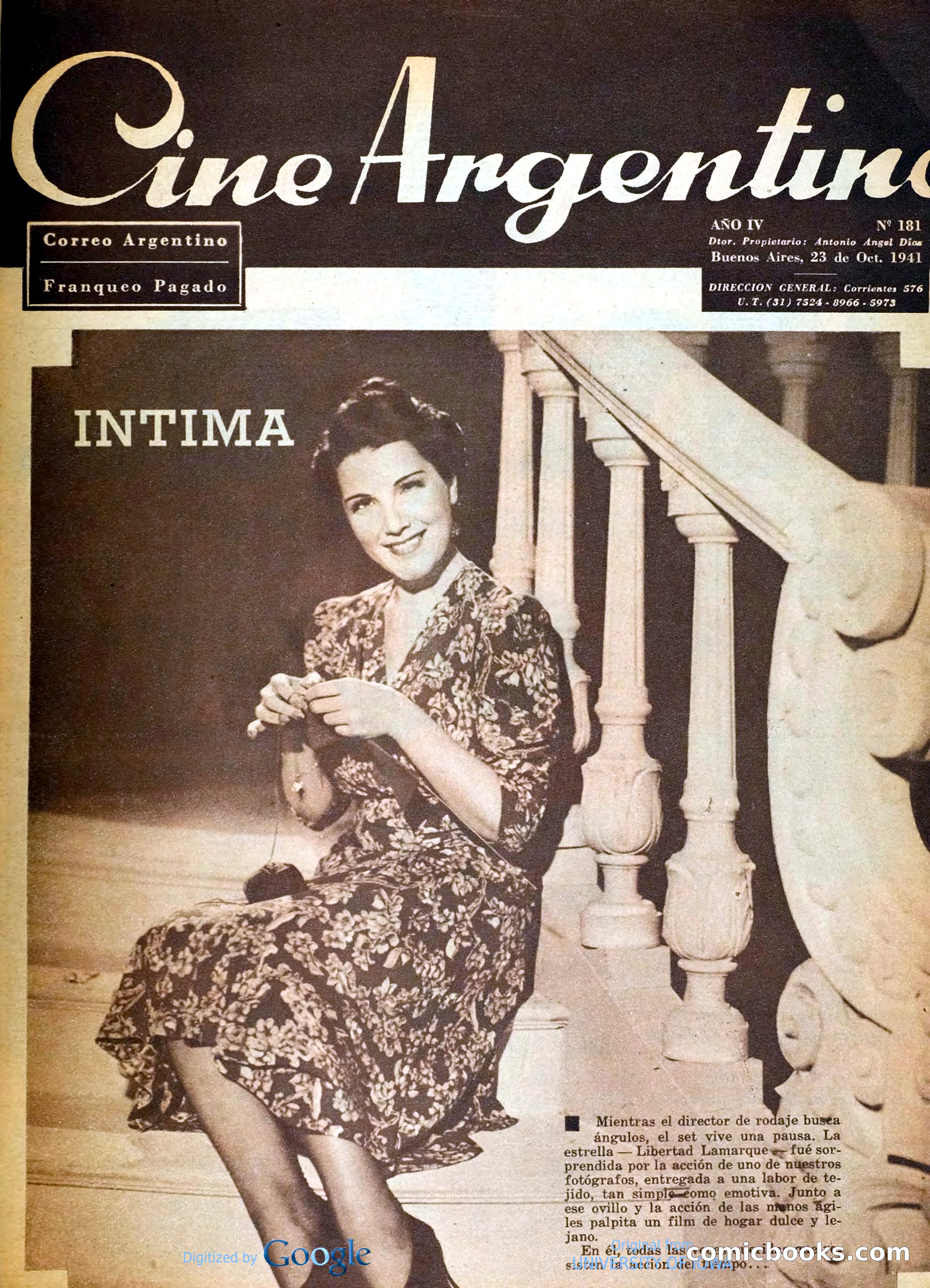 Cine Argentino, No. 181 — page 3 of 68
