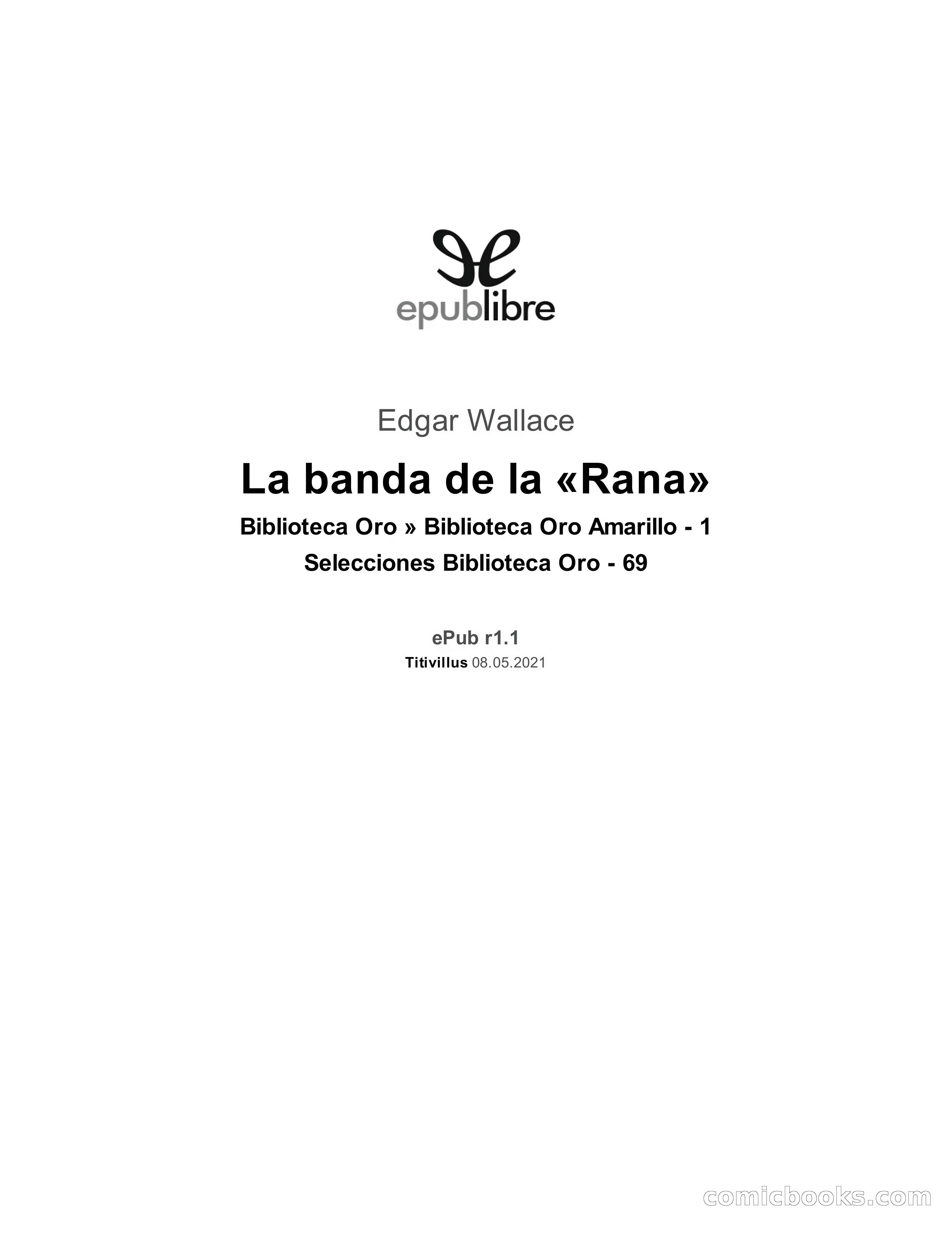 Círculo del Crimen: La Banda de la Rana — page 3 of 371