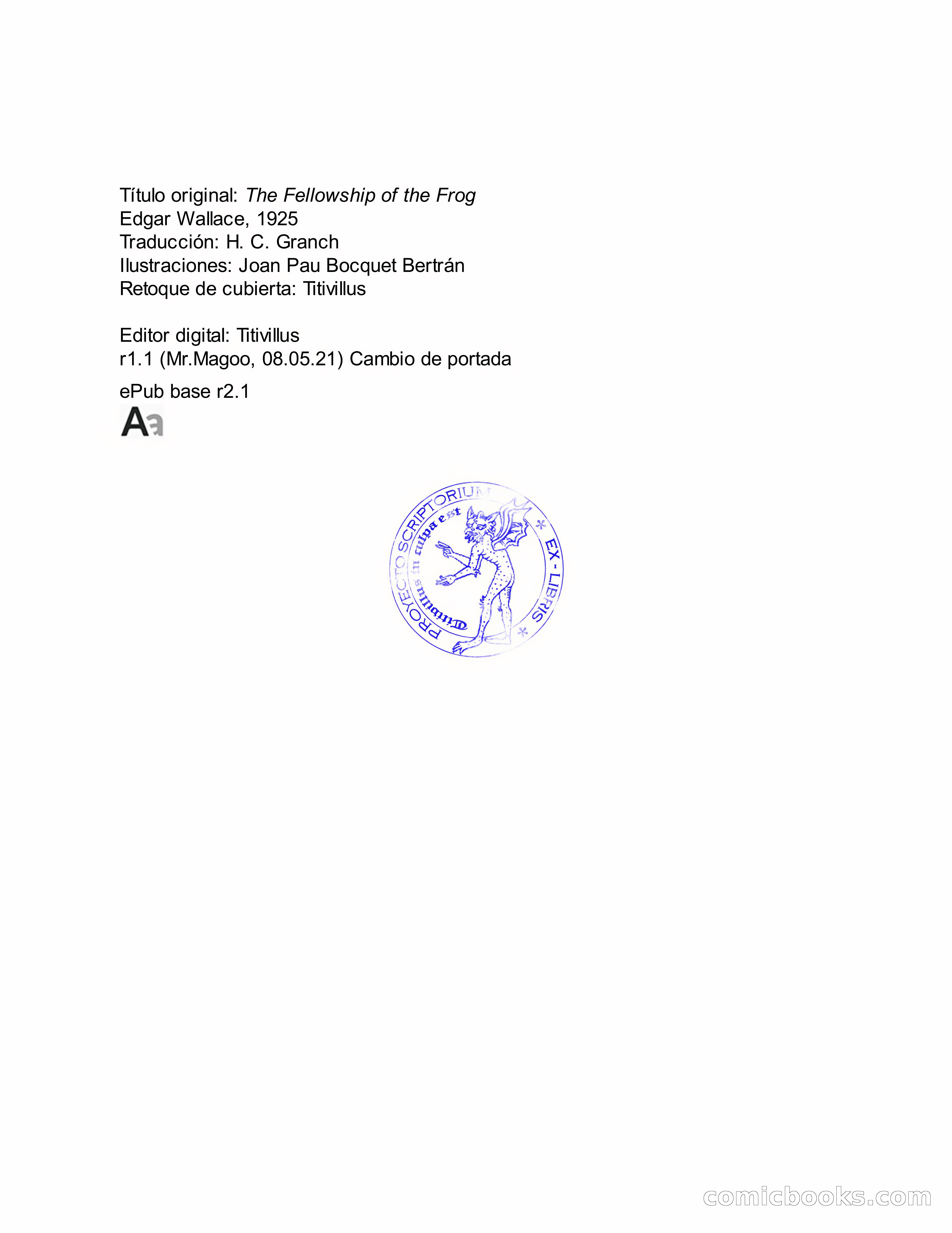 Círculo del Crimen: La Banda de la Rana — page 4 of 371