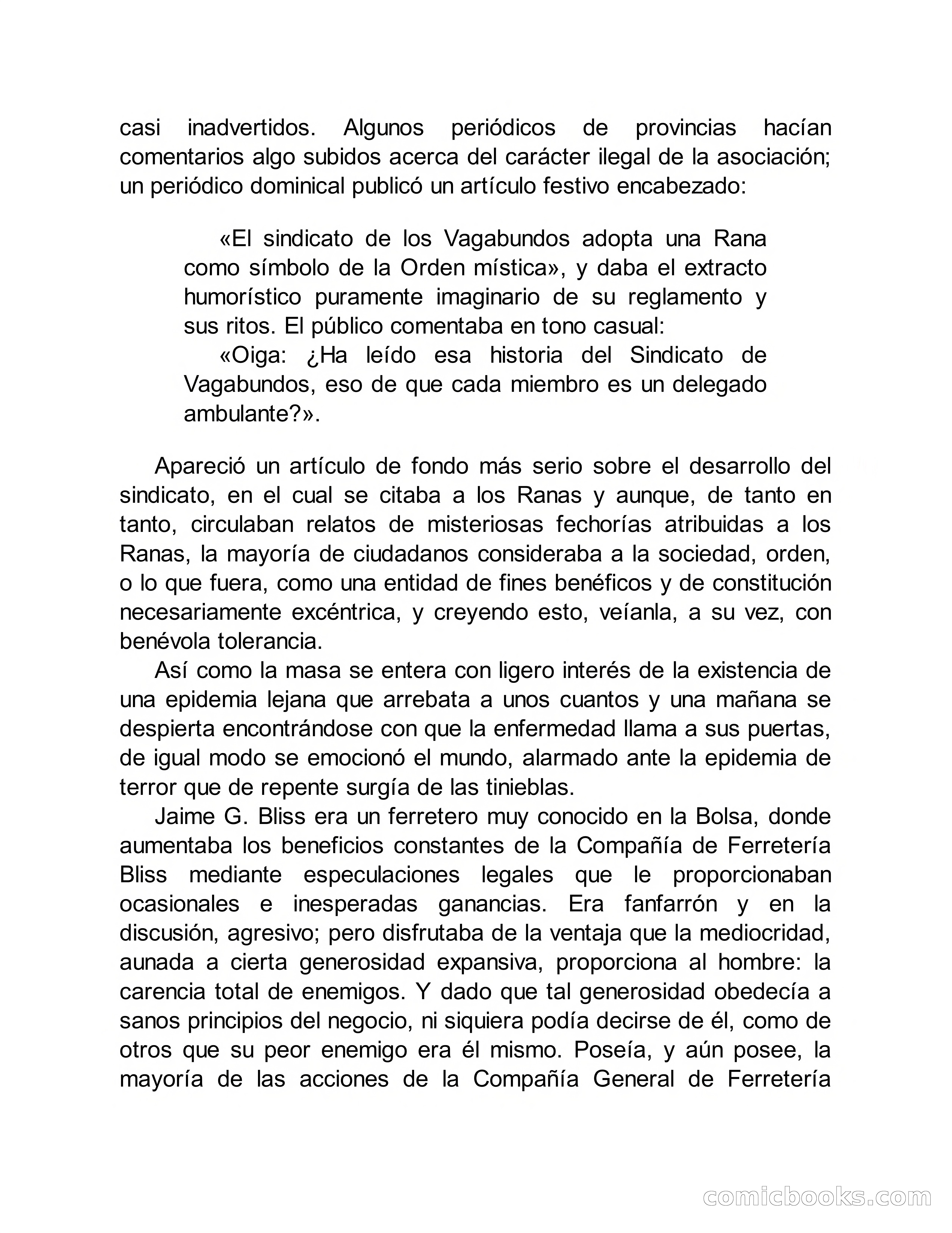 Círculo del Crimen: La Banda de la Rana — page 8 of 371