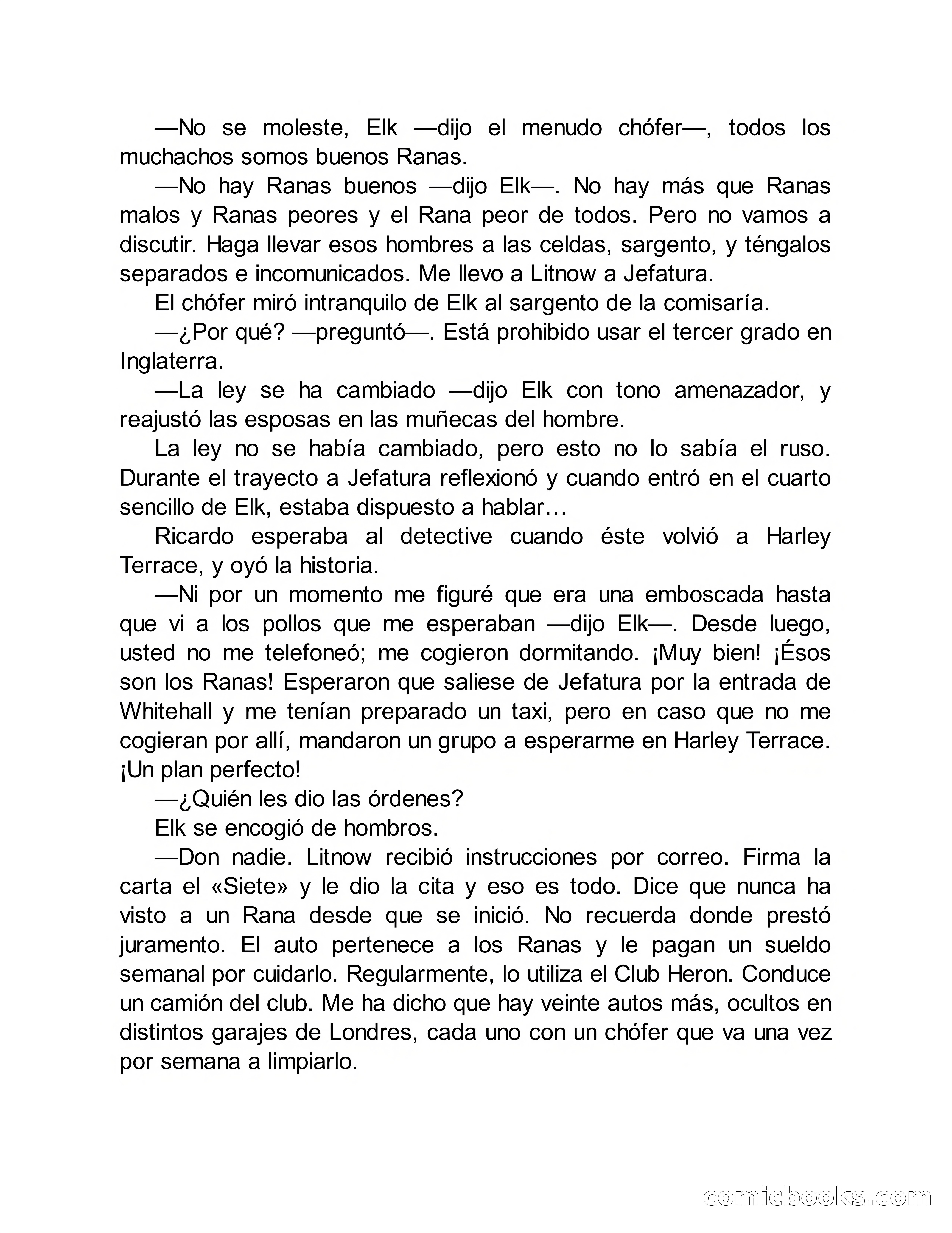 Círculo del Crimen: La Banda de la Rana — page 95 of 371