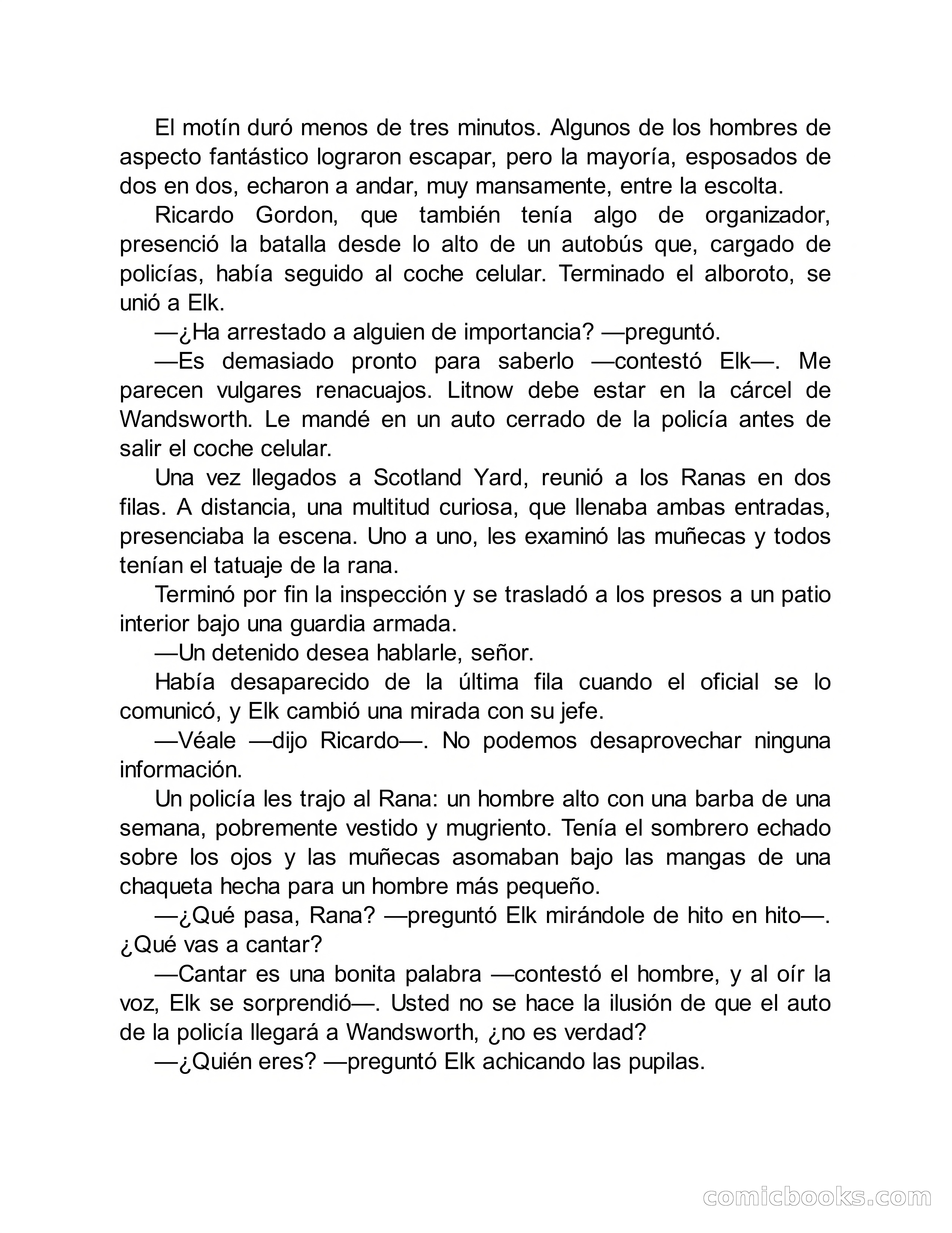 Círculo del Crimen: La Banda de la Rana — page 99 of 371