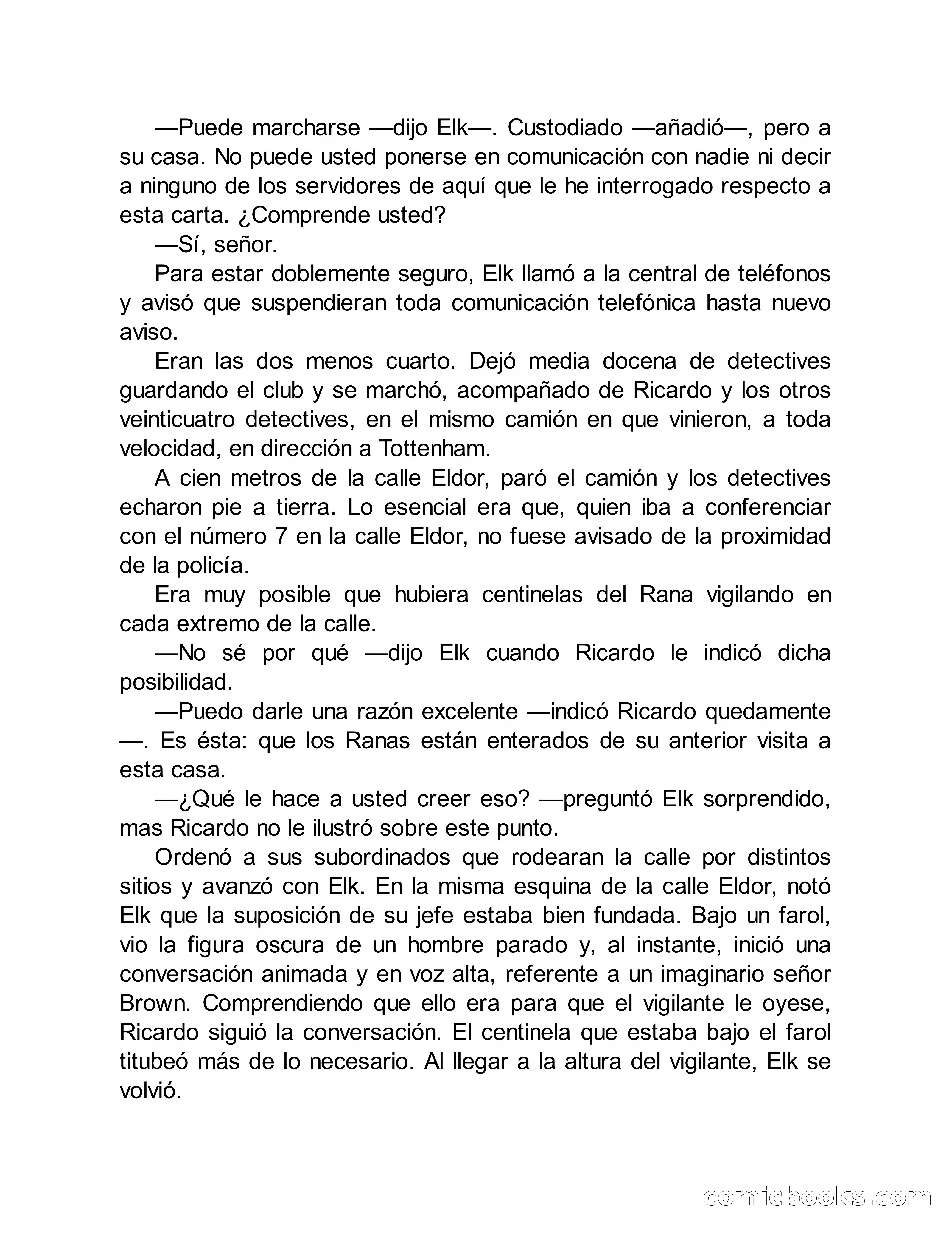 Círculo del Crimen: La Banda de la Rana — page 121 of 371